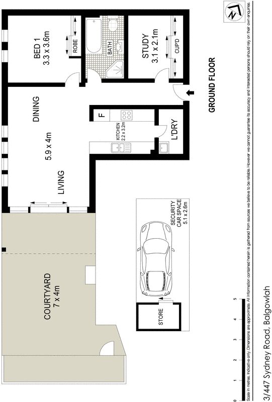 Modern apartment in a peaceful yet central locale