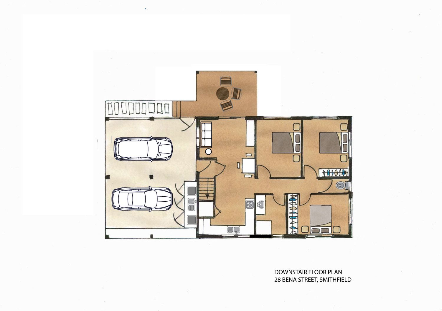 Modern Queenslander | Two living areas | Income Earning