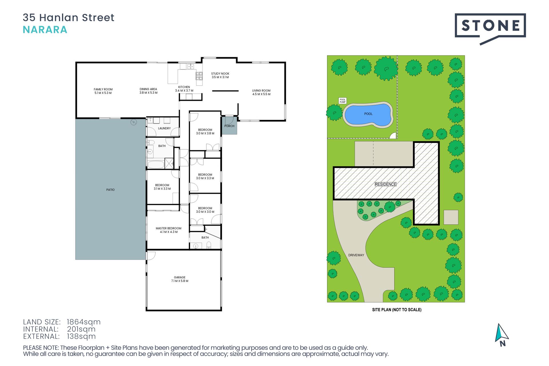 Over 1800sqm of Prime Land Offering Seclusion & Connectivity