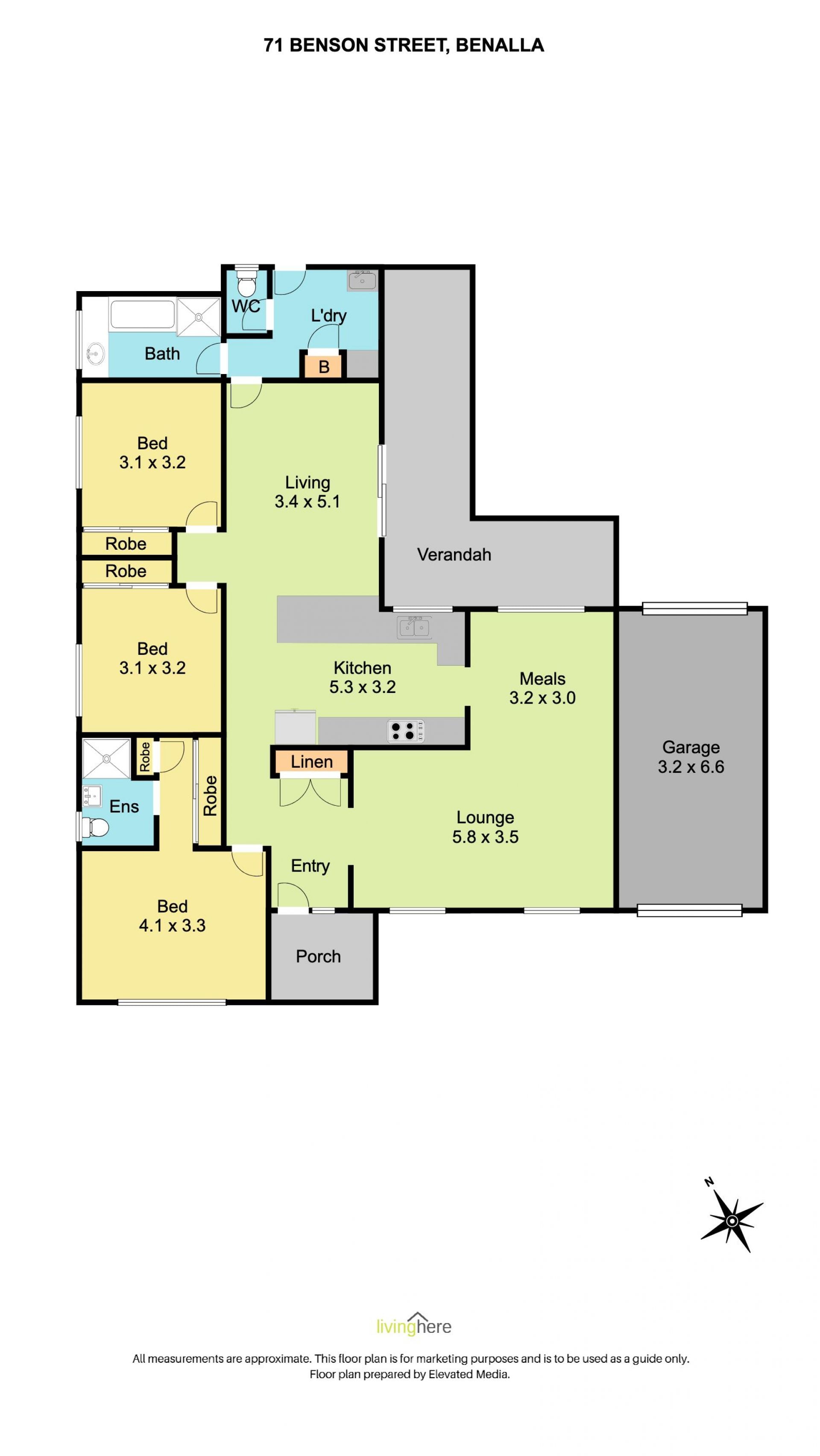 71 Benson Street BENALLA, Benalla - Image 1
