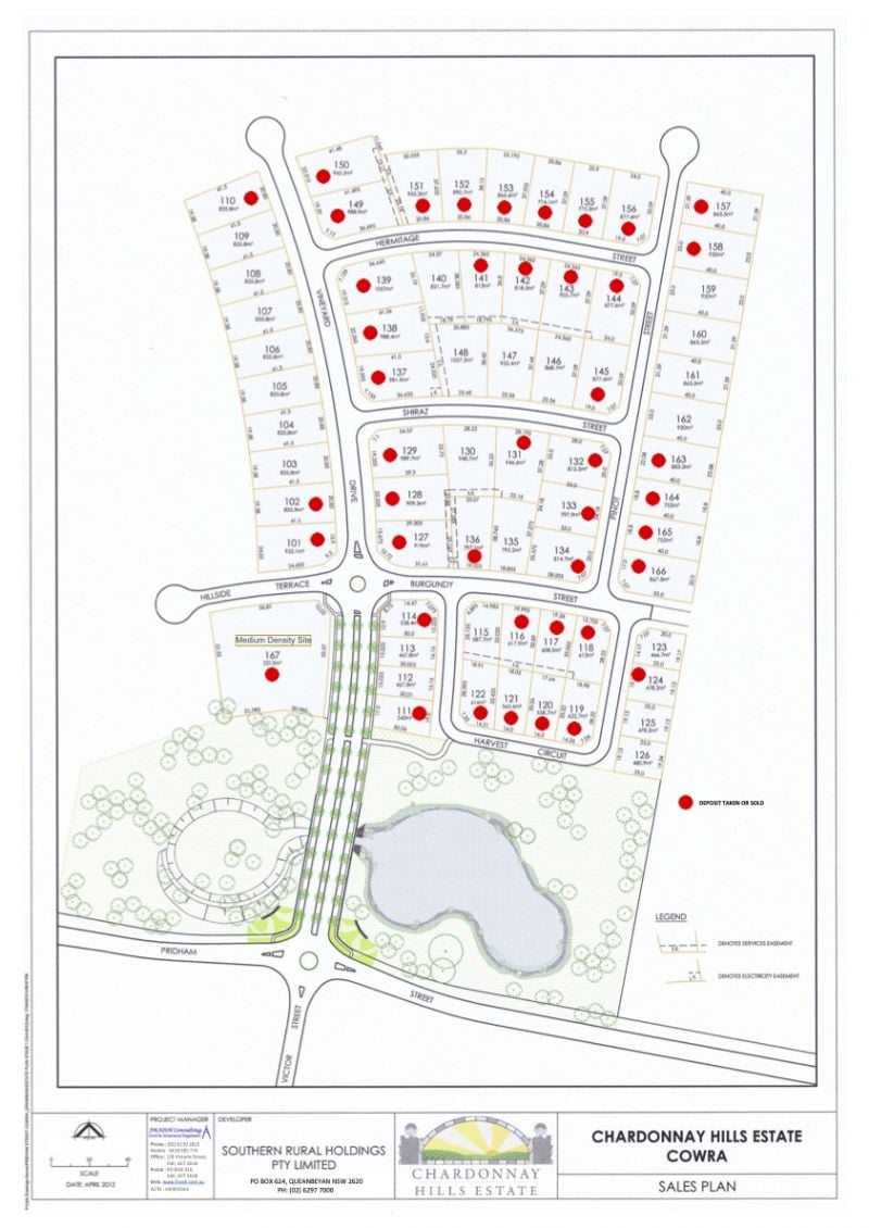 Lots 103-166 Chardonnay Hills Estate, Cowra NSW, Cowra - Image 1