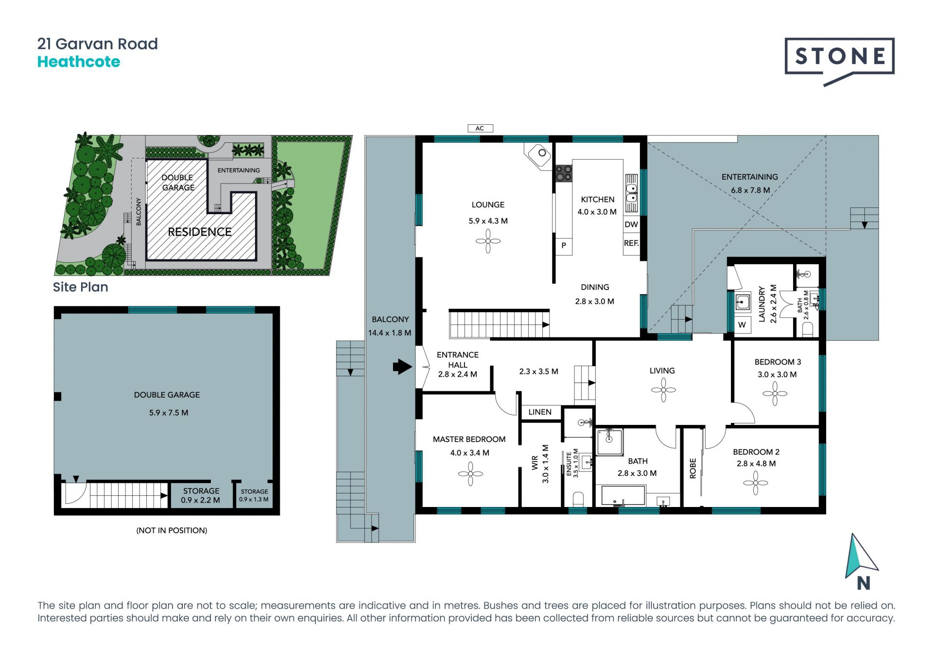 Private family home with national park outlooks