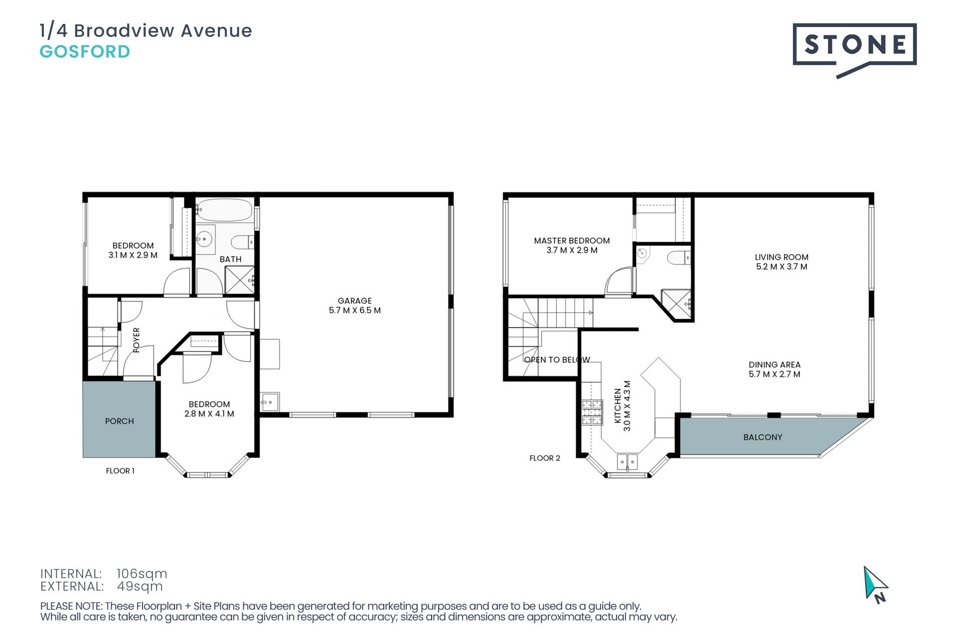 Stunning 3-Bedroom Townhouse with Uninterrupted Water Views