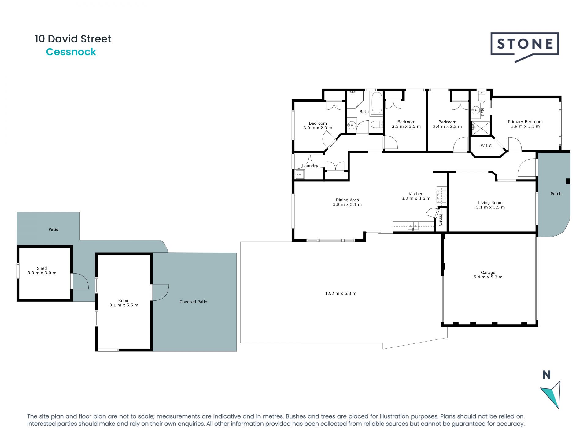 Four-bedroom brick home with views to Watagans and a short walk to town!