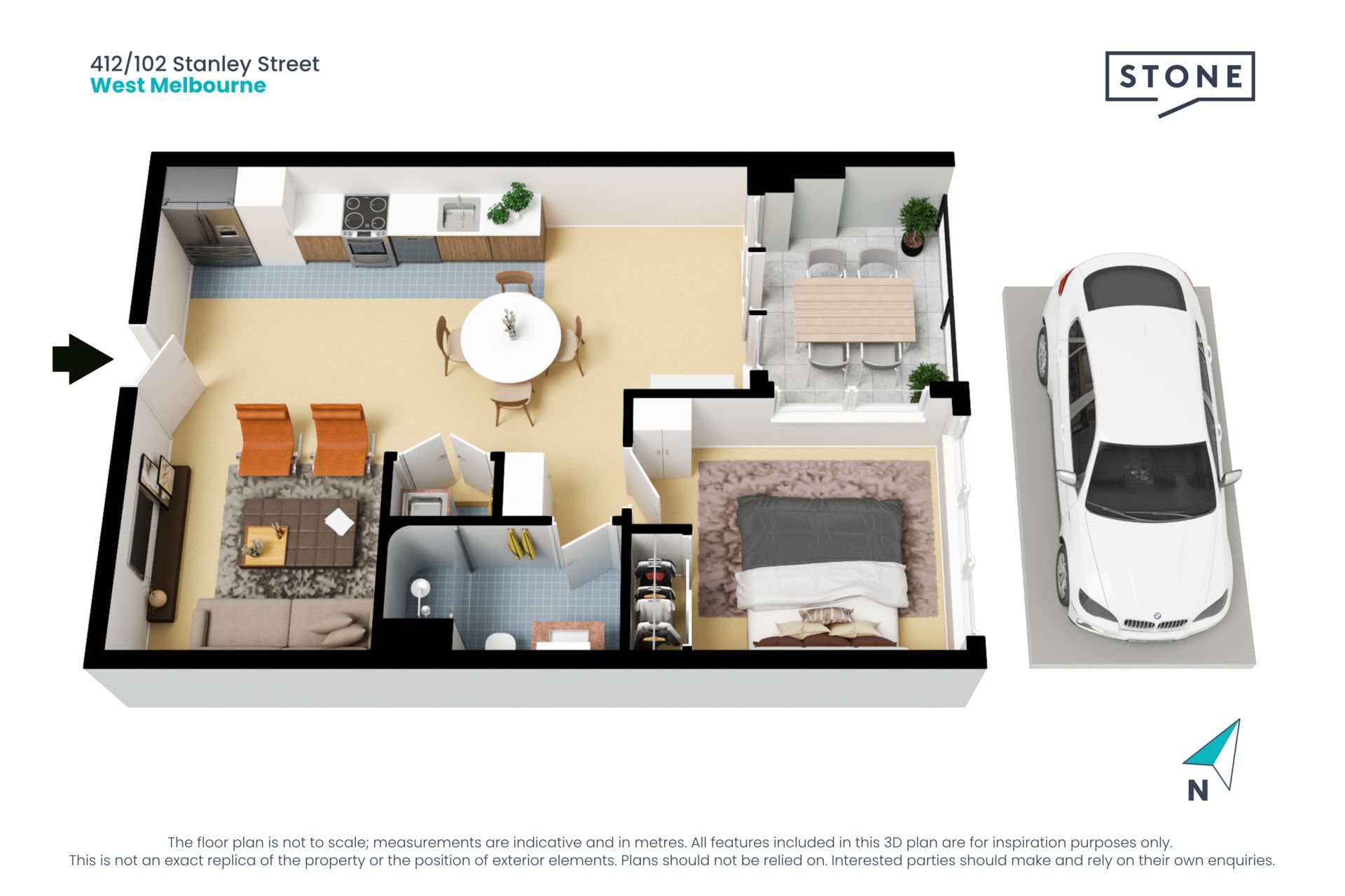 Luxurious, brand-new apartment