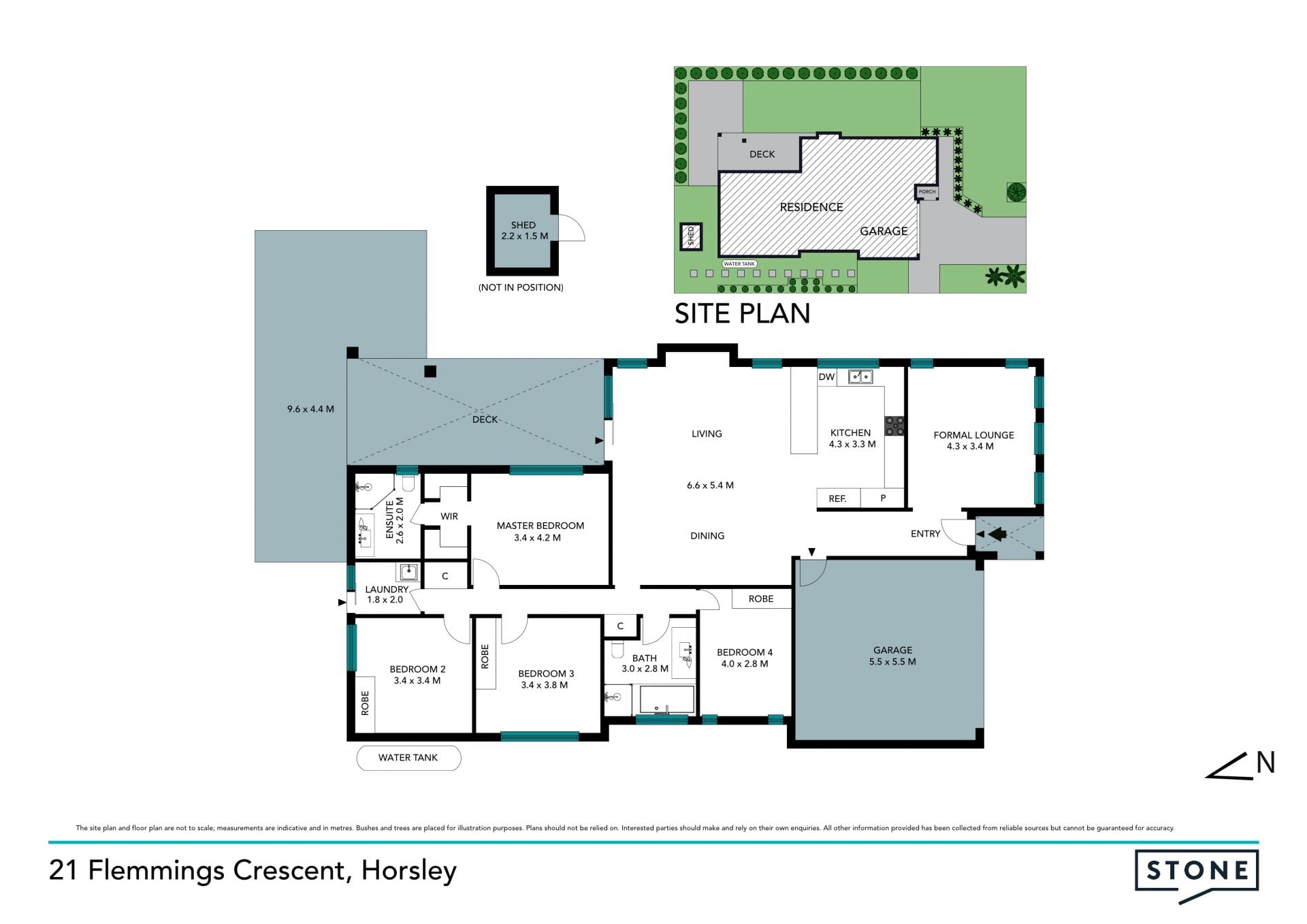 Family residence in private contemporary home