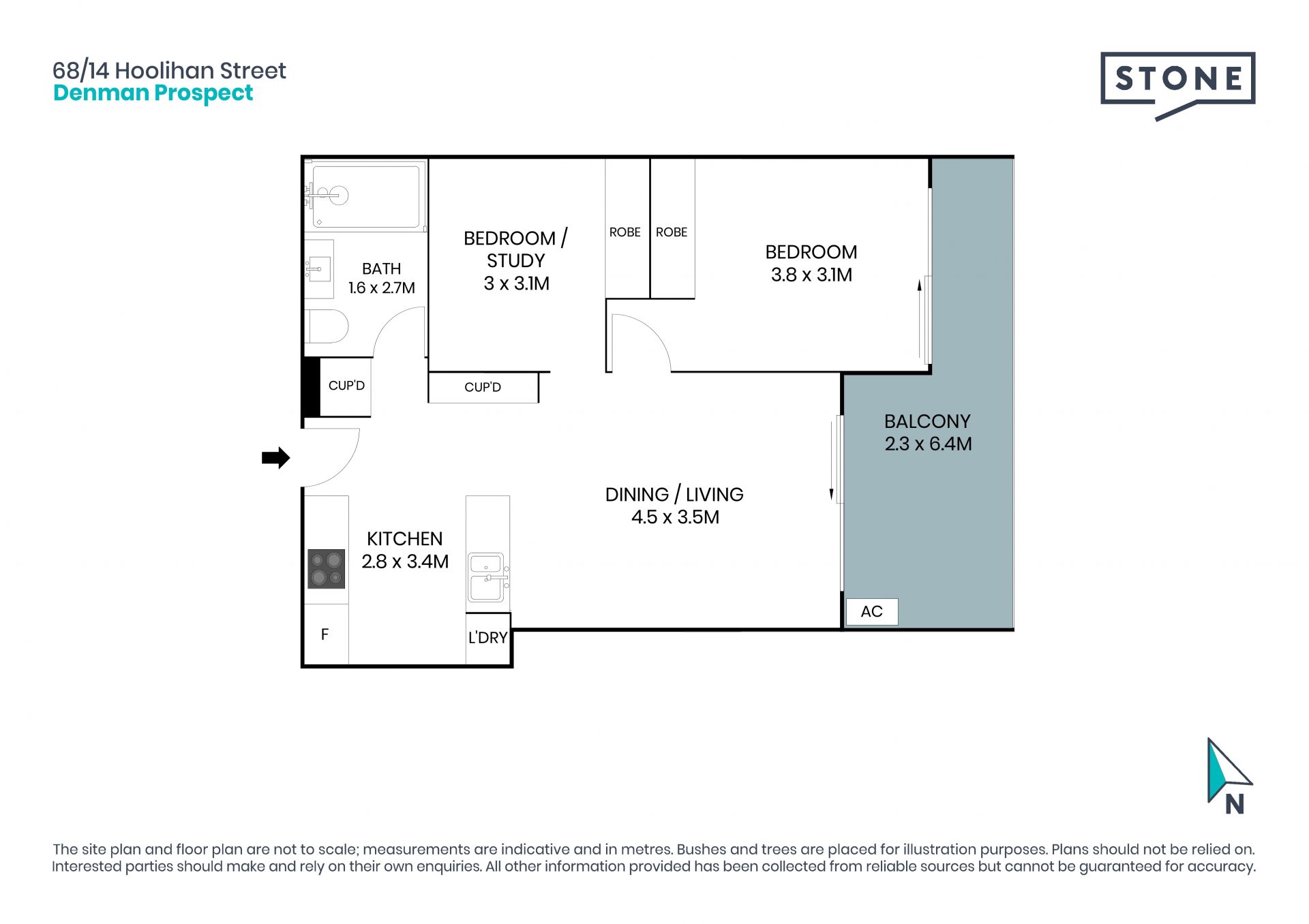Executive apartment with panoramic views