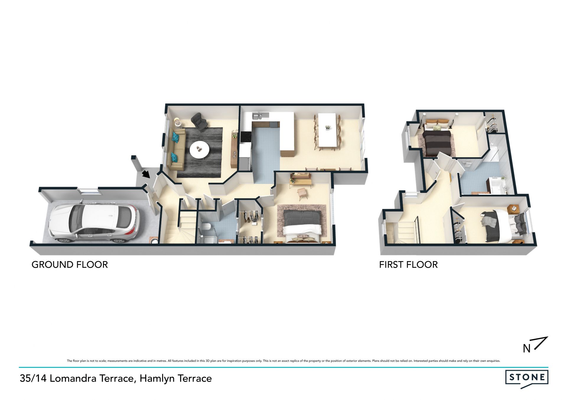 Tenanted well-kept townhouse in immaculate complex