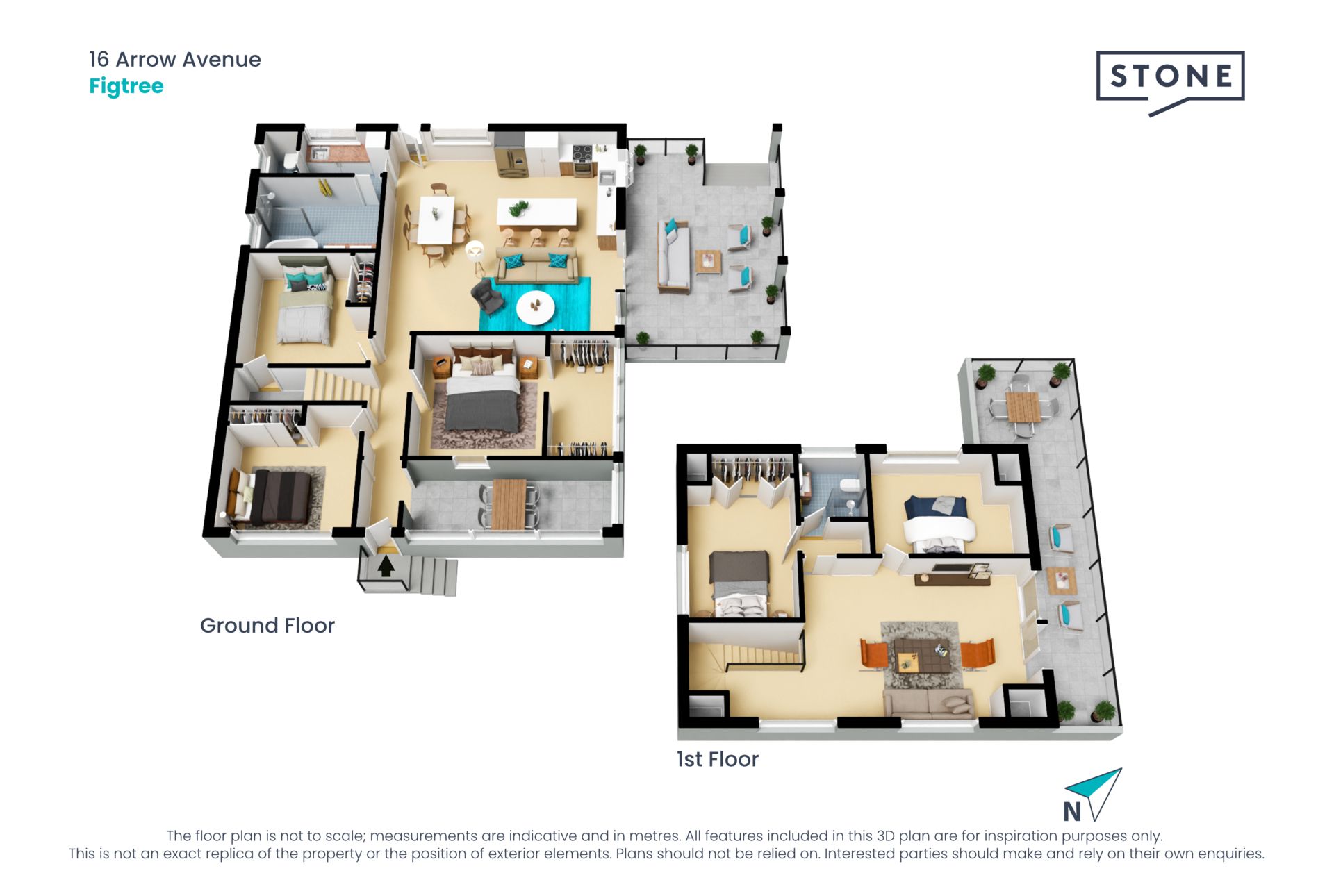 Stylish residence offers privacy and convenience
