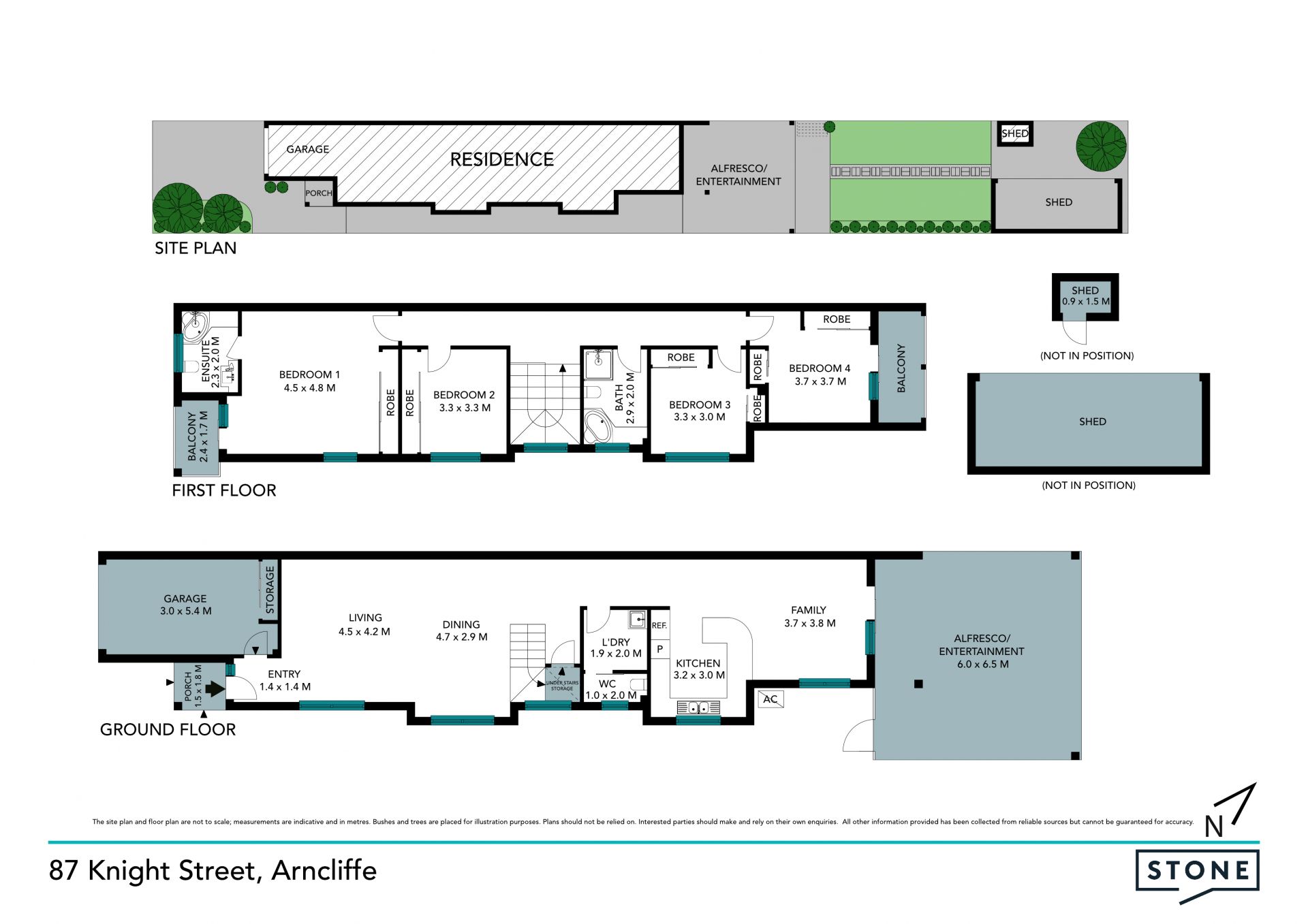 Modern two-level duplex in quiet, central location