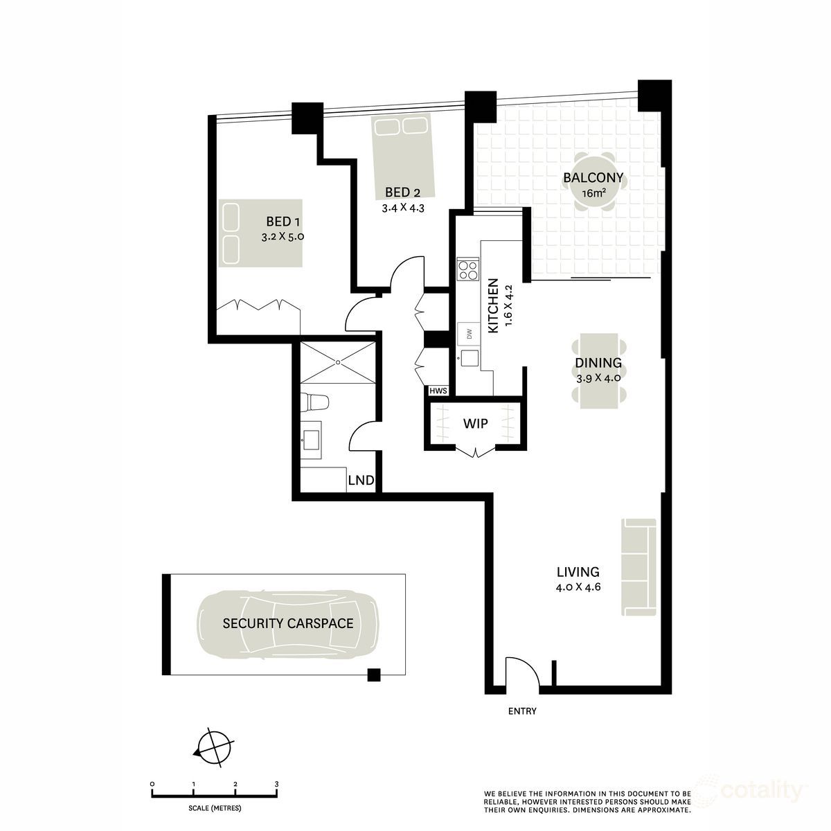 Furnished Two Bedroom Apartment in the Iconic City Mews Complex