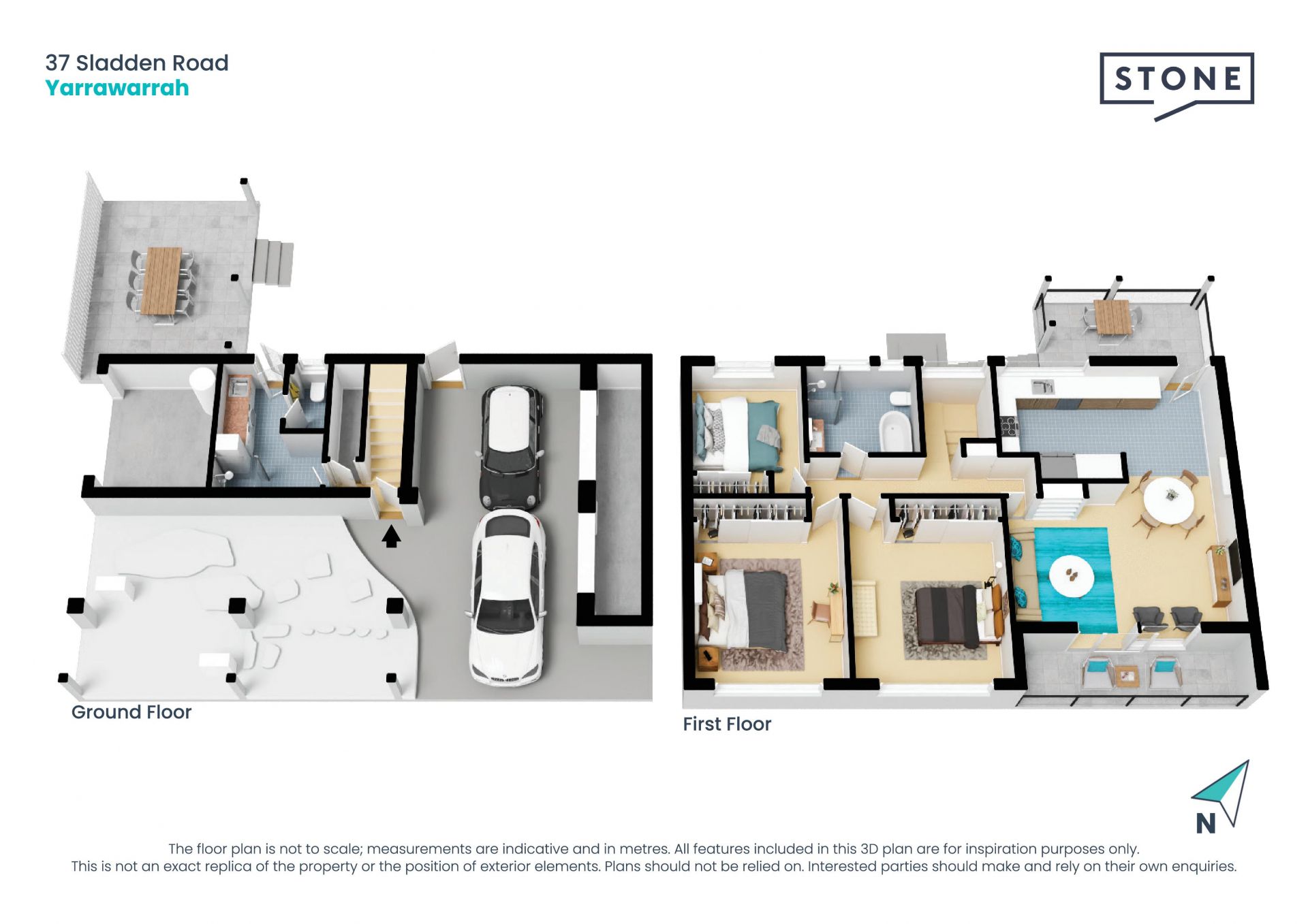 Peaceful private sanctuary promotes family living