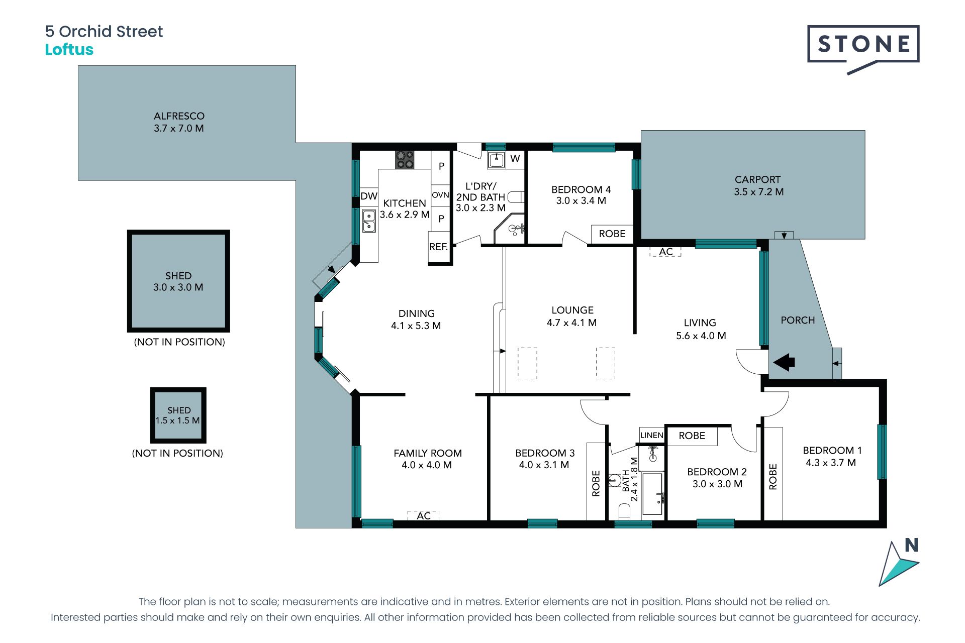 Spacious and stylish family living and entertaining