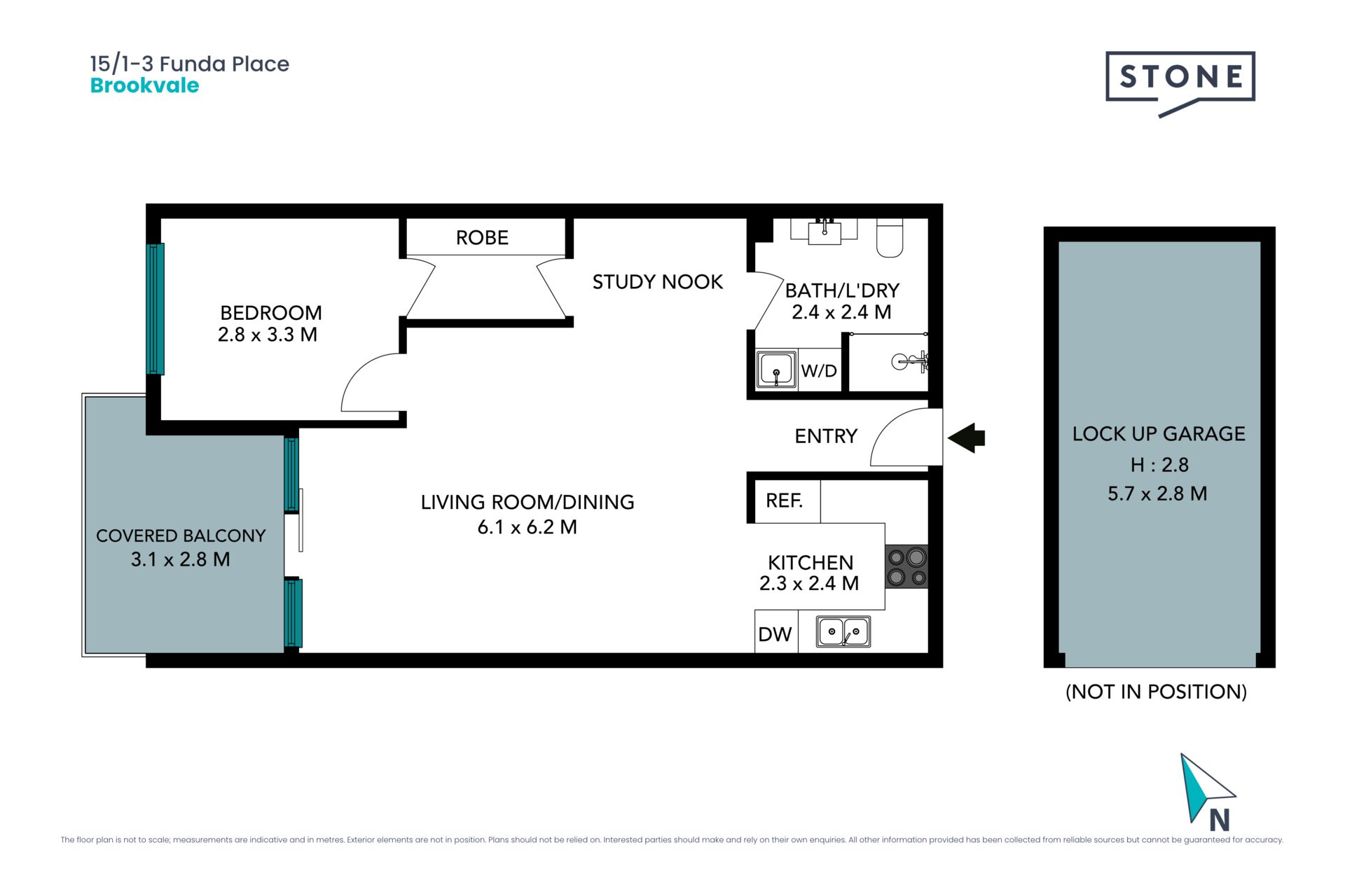 Oversized apartment with leafy aspect