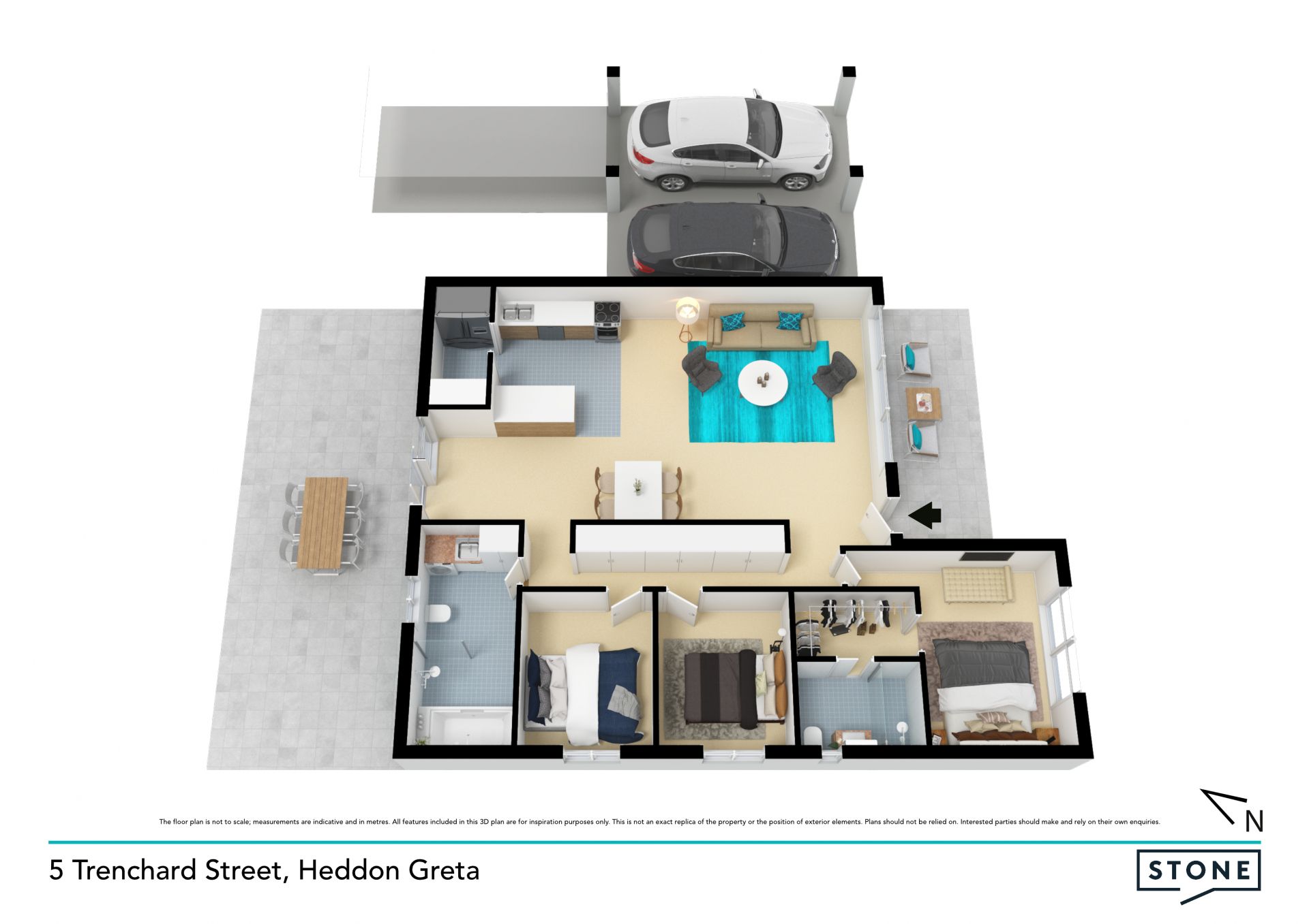 Modern home, alfresco appeal