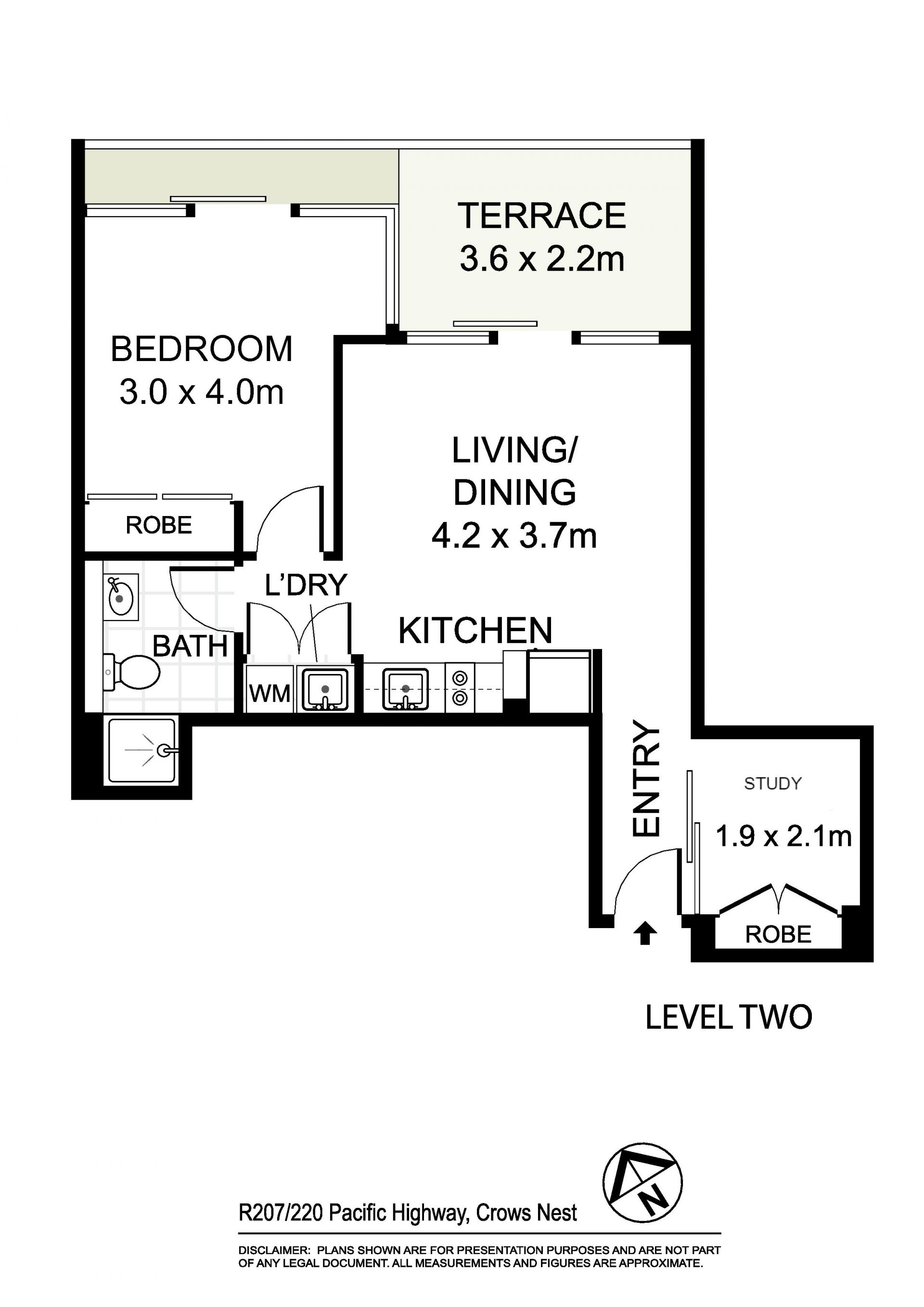1 Bedroom PLUS Study in Ultra Convenient Location