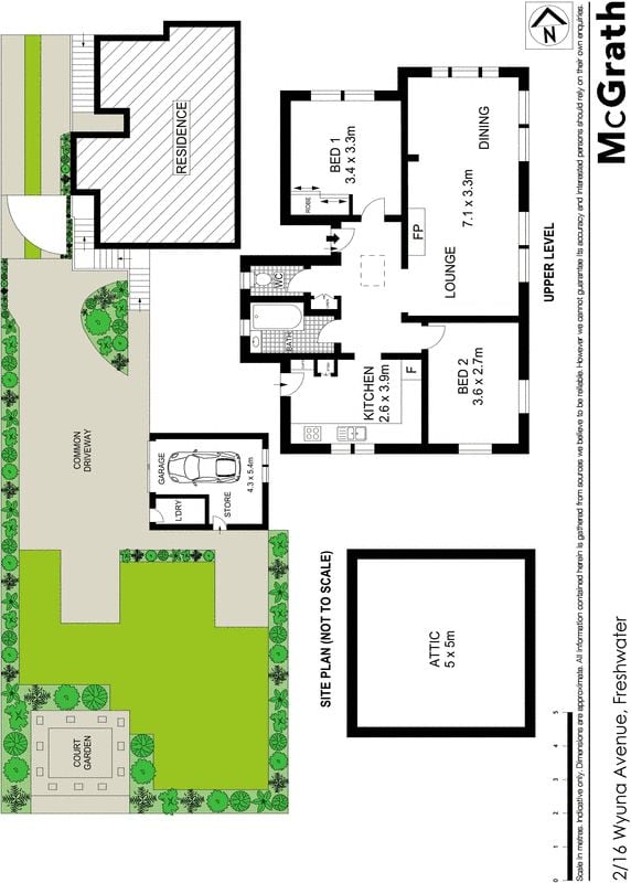 Rare upper duplex in a coveted beachside address