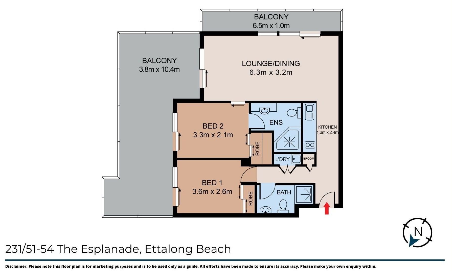 Ettalong Beach Resort with Beautiful Ocean Views