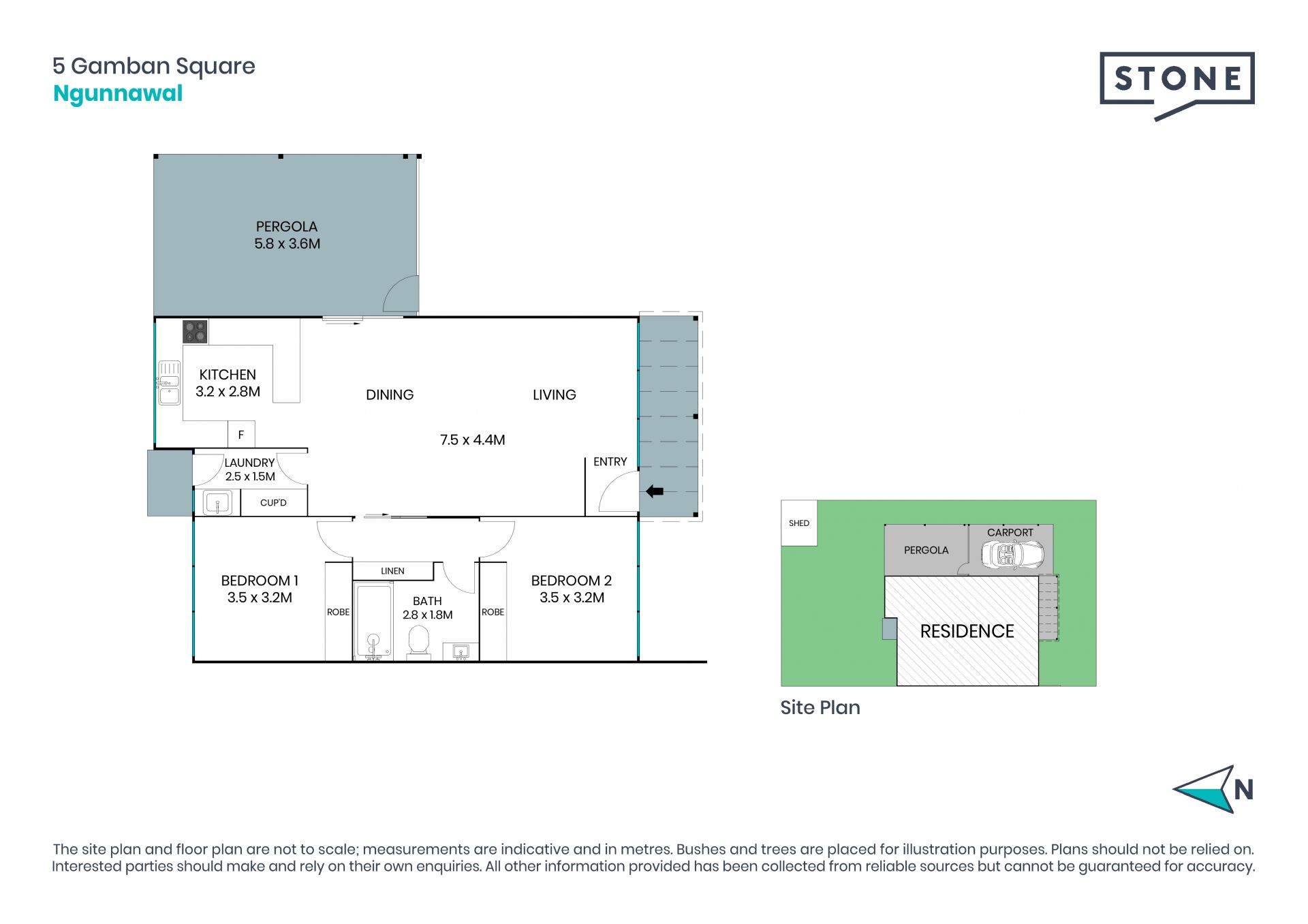 Charming separately titled residence in the heart of Ngunnawal