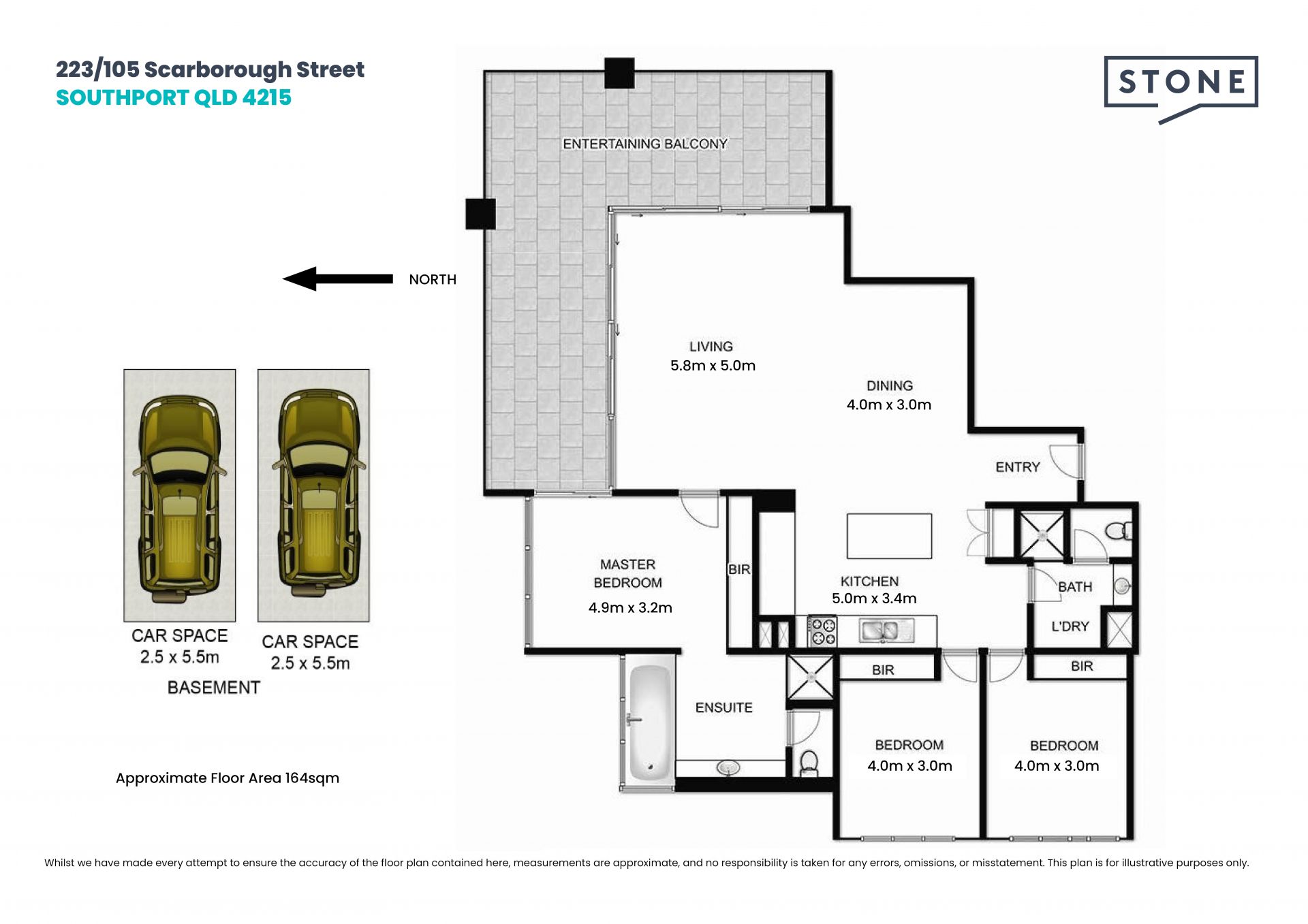 Flawless 3-Bedroom Apartment - Breathtaking North/East Aspect
