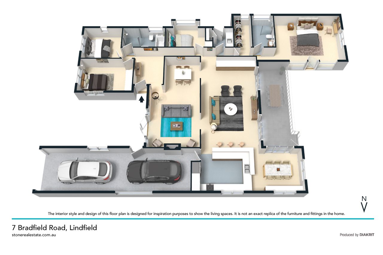 Modern & spacious family residence