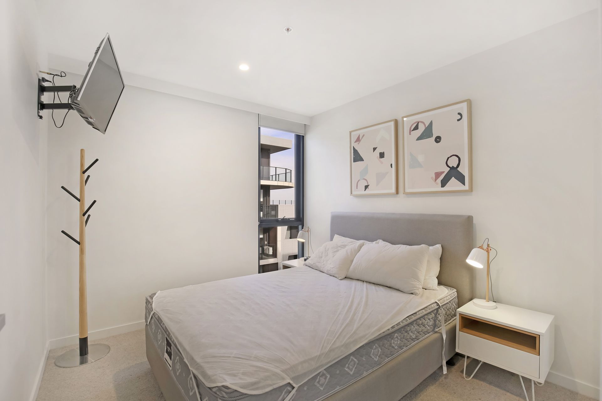 Furnished or Unfurnished apartment with uninterrupted city views.