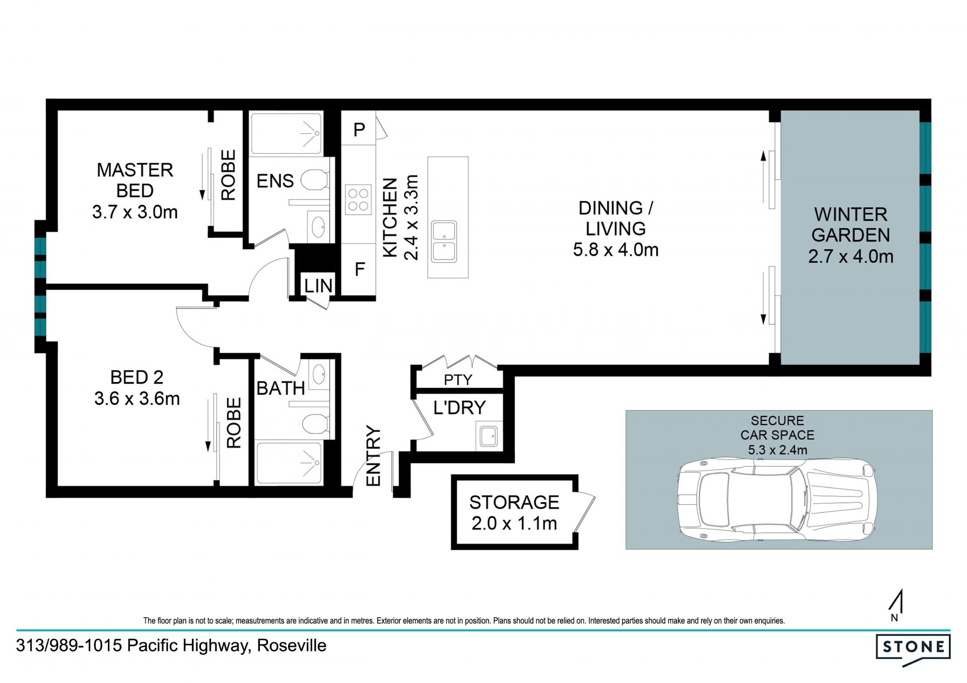Unparalleled luxury only 550m to Roseville Station