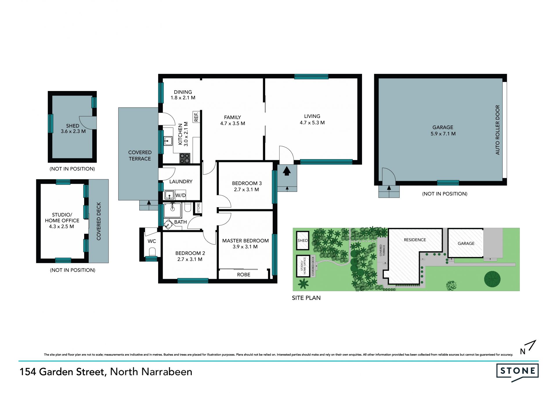 Inviting single level brick family residence on large level block
