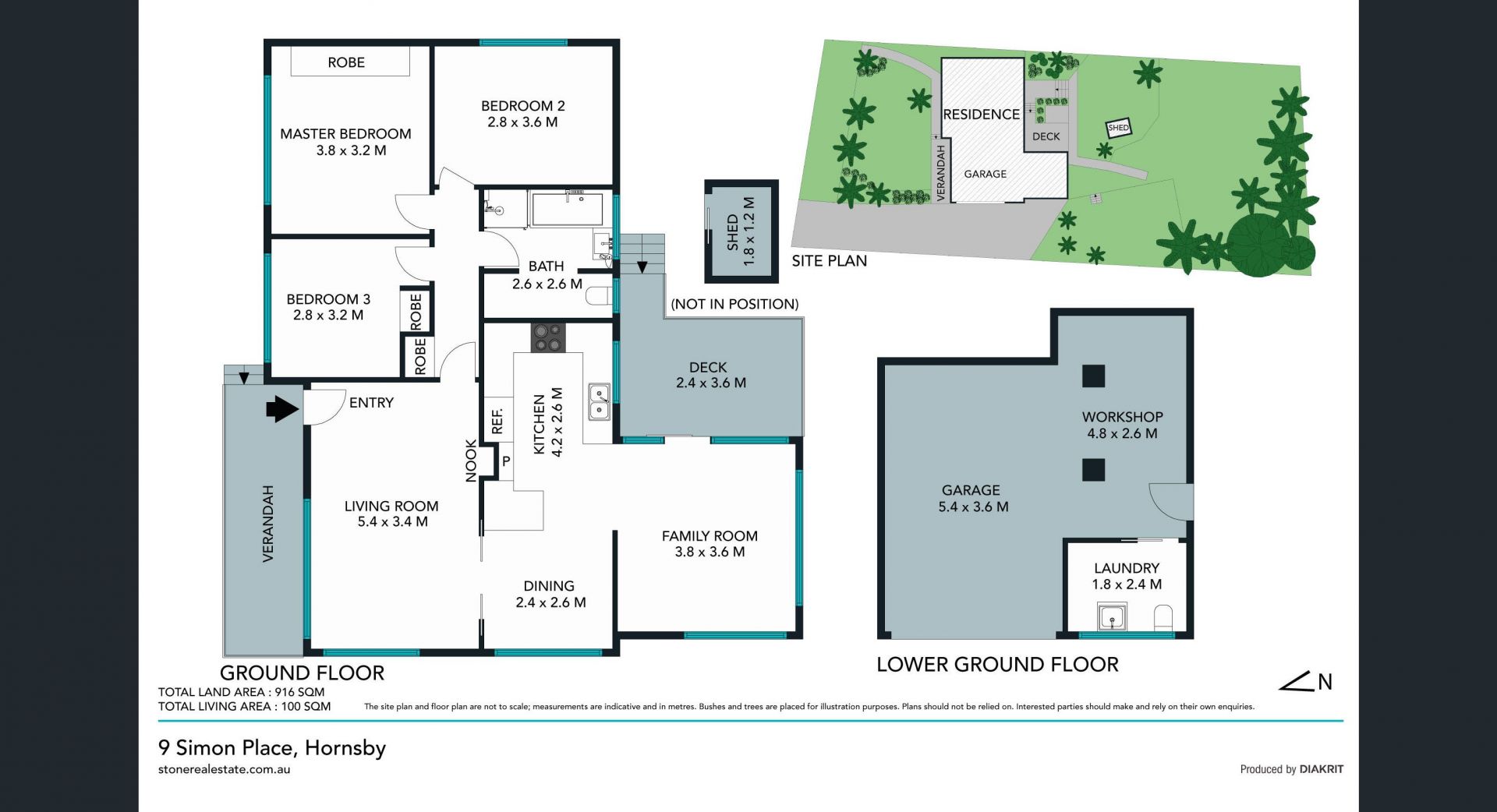 Sold By Mathew Ferraro & Steve Noakes 0416 449 073