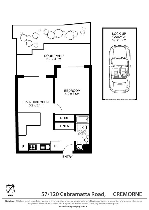 Freshly Painted Garden Apartment with Garage