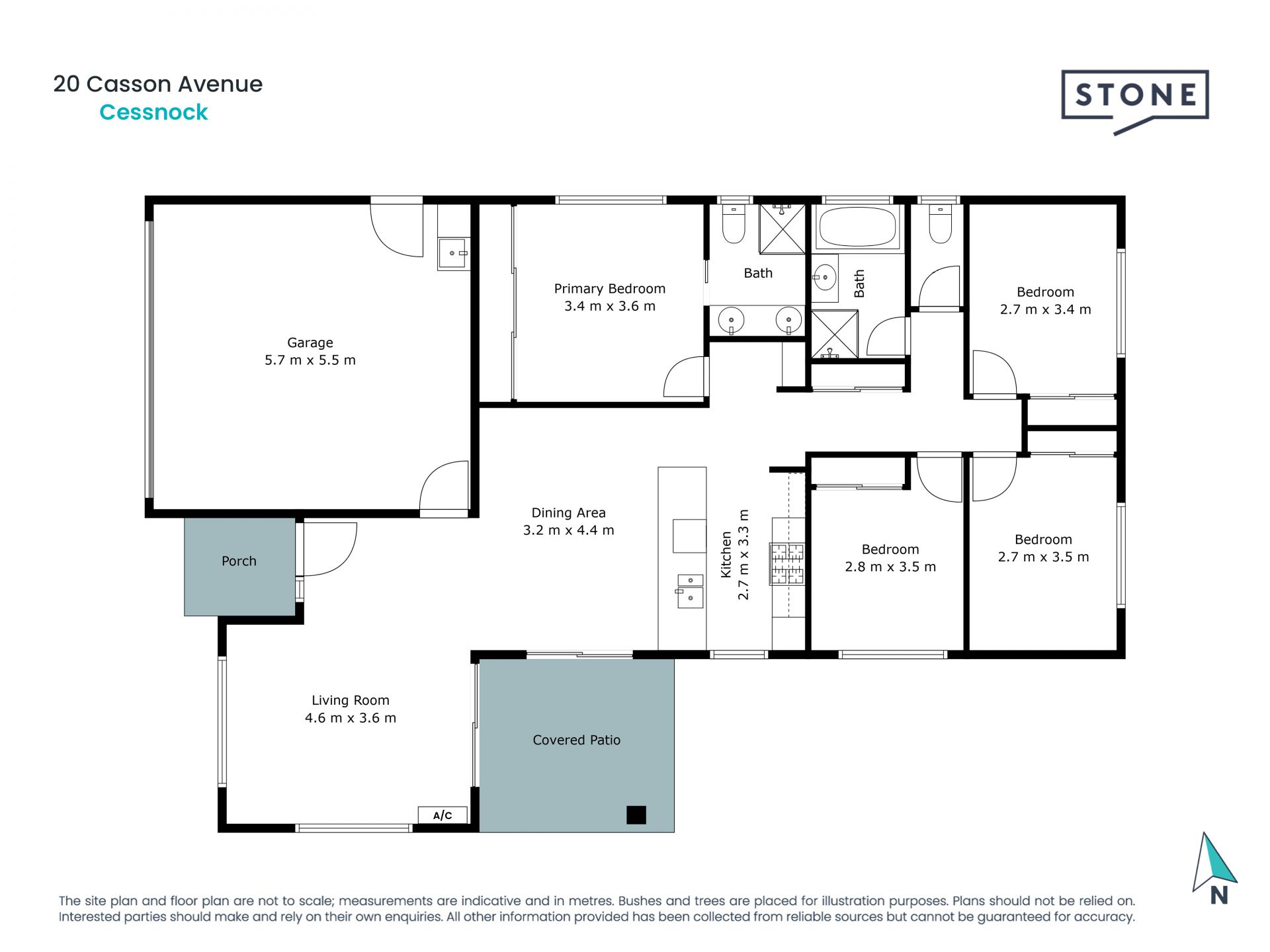 Four bedroom home!