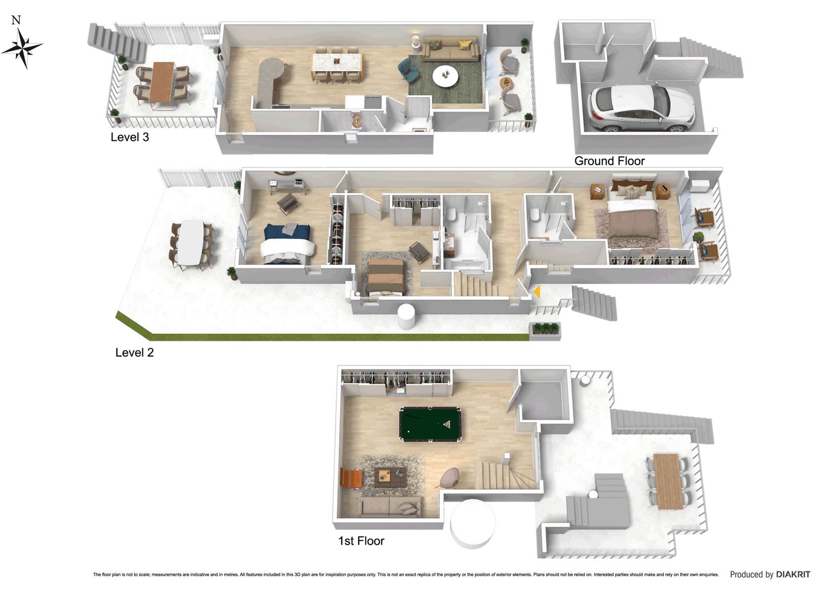 Modern class in a premium waterside address