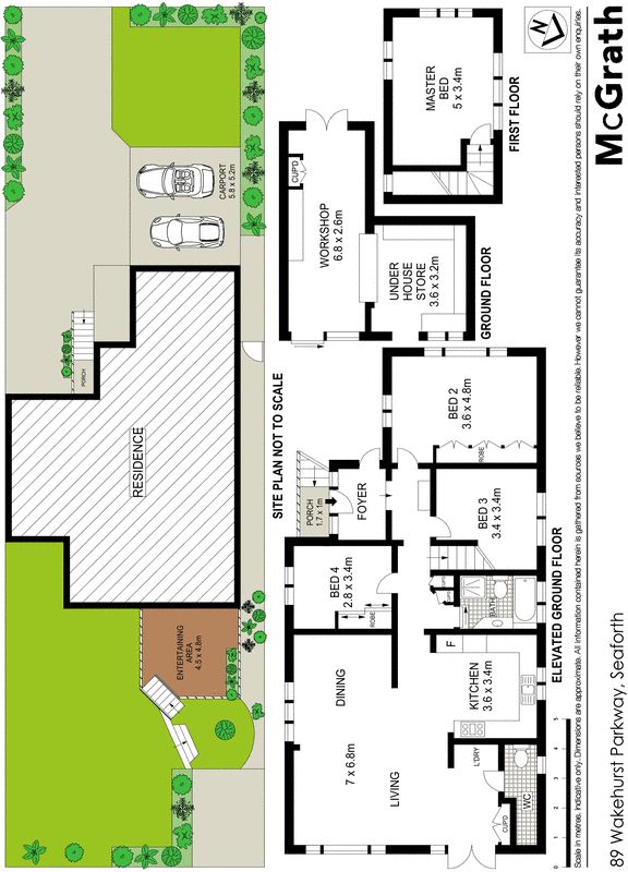 Convenient family entertainer, north east facing