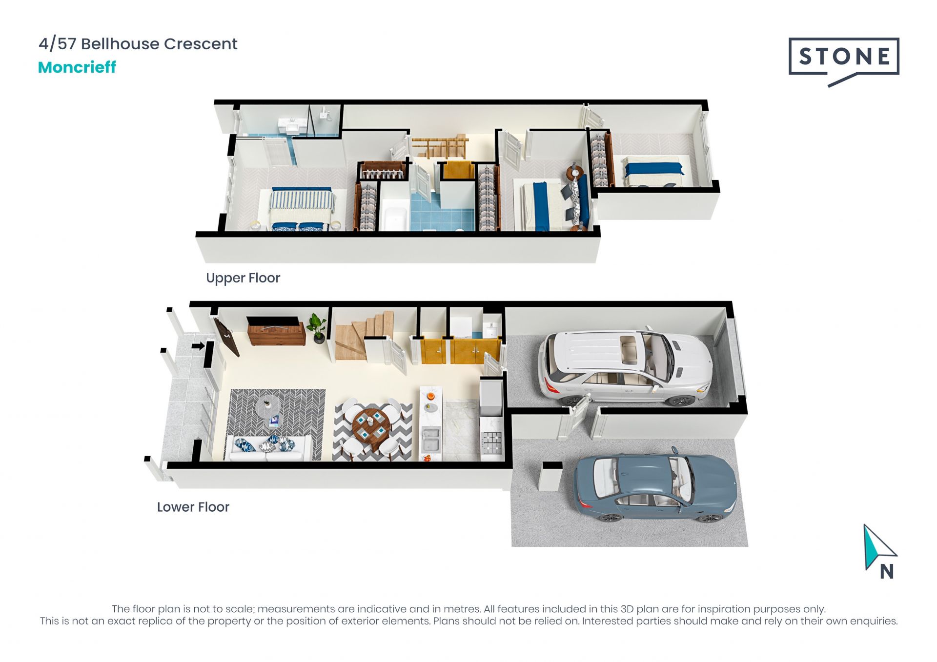 Modern and light-filled 3-bedroom home