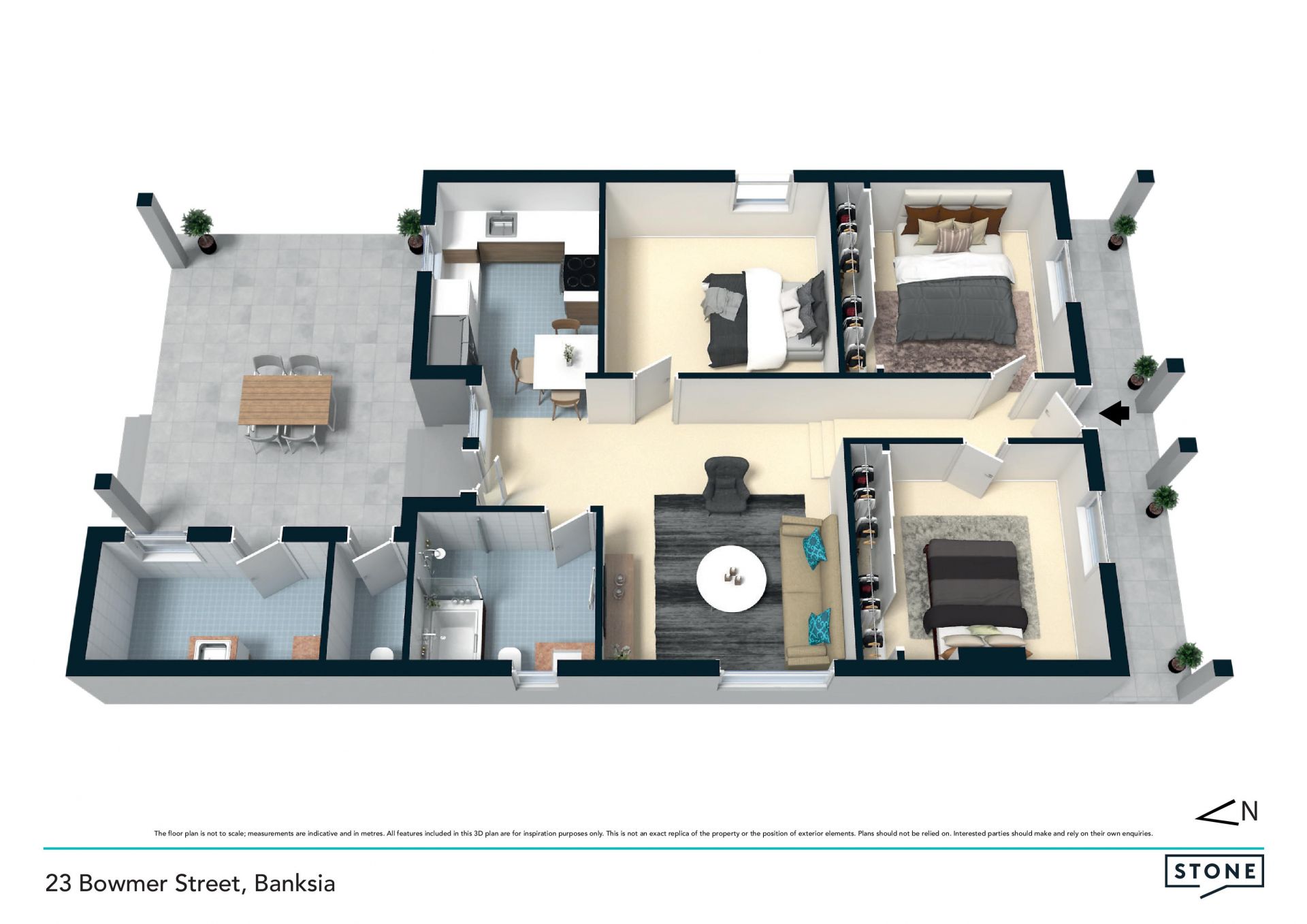 Freshly renovated cottage in superb location