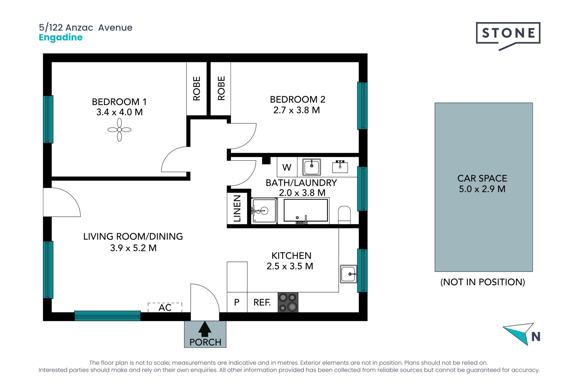 Ground Floor in Over 55's Complex