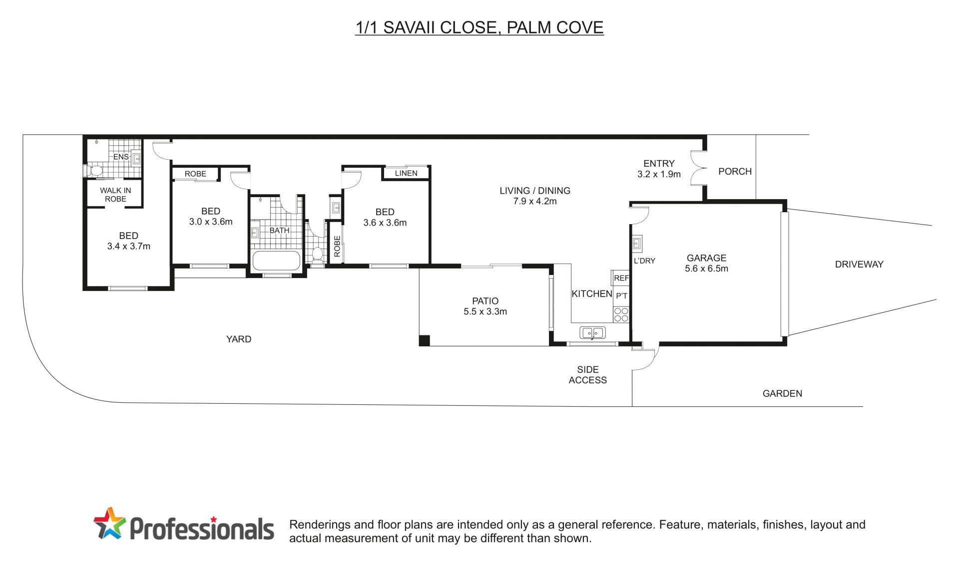 Coastal Duplex in beautiful Palm Cove