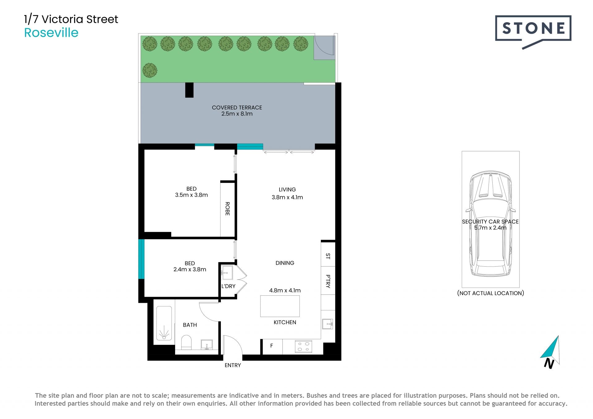 Stylish Courtyard Apartment in Prime Roseville Location