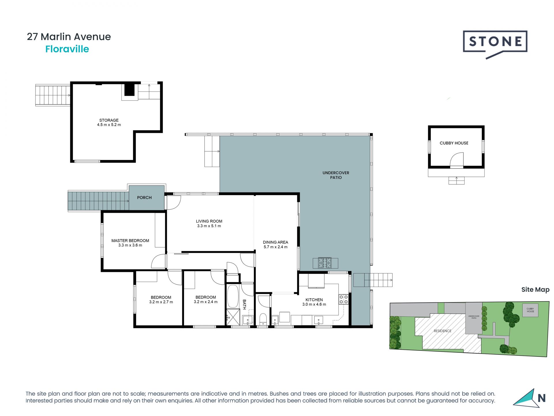Elevated water views and family potential