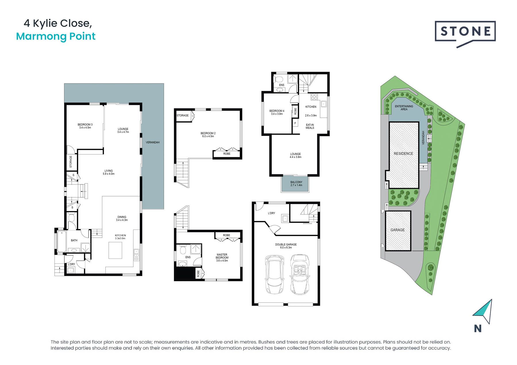 Unique architectural gem with self-contained retreat