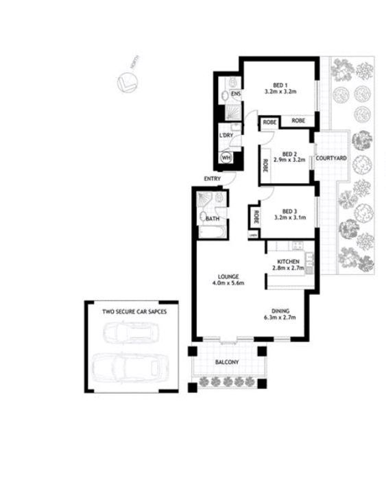 EXCELLENT LOCATION 3 BEDROOM APARTMENT