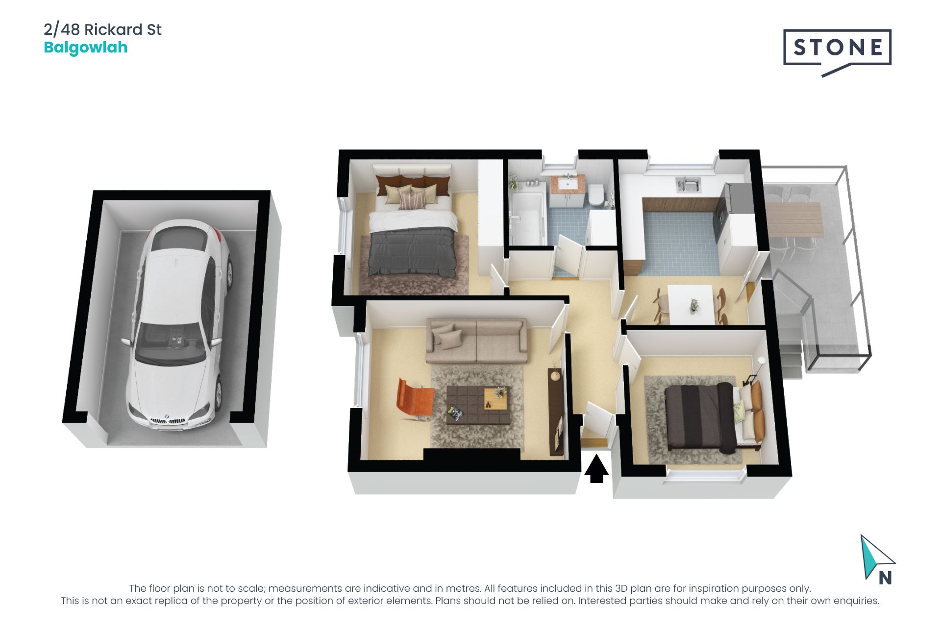 Spacious and centrally located two bedroom upper duplex