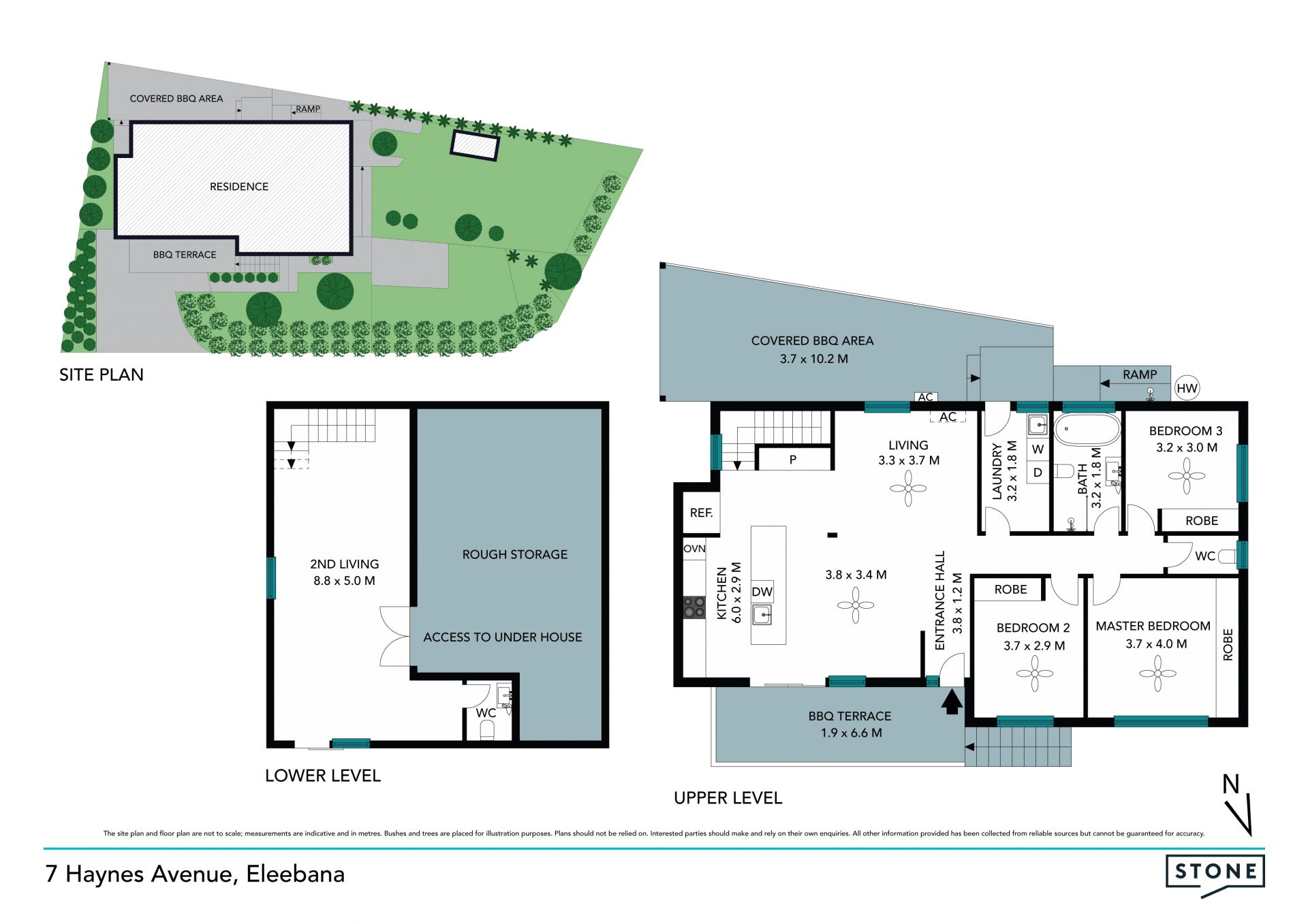 Corner position, dual access