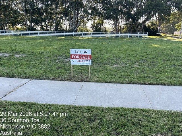 Lot 36/65 Whitworth Drive, Nicholson VIC 3882