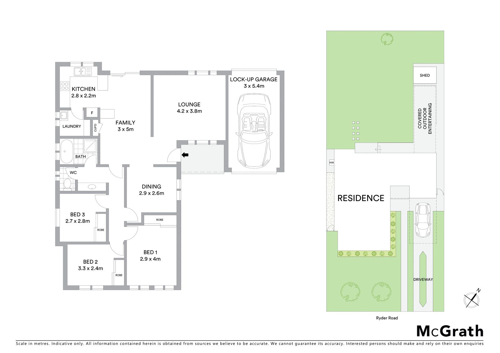 Neat and tidy family home in quiet street