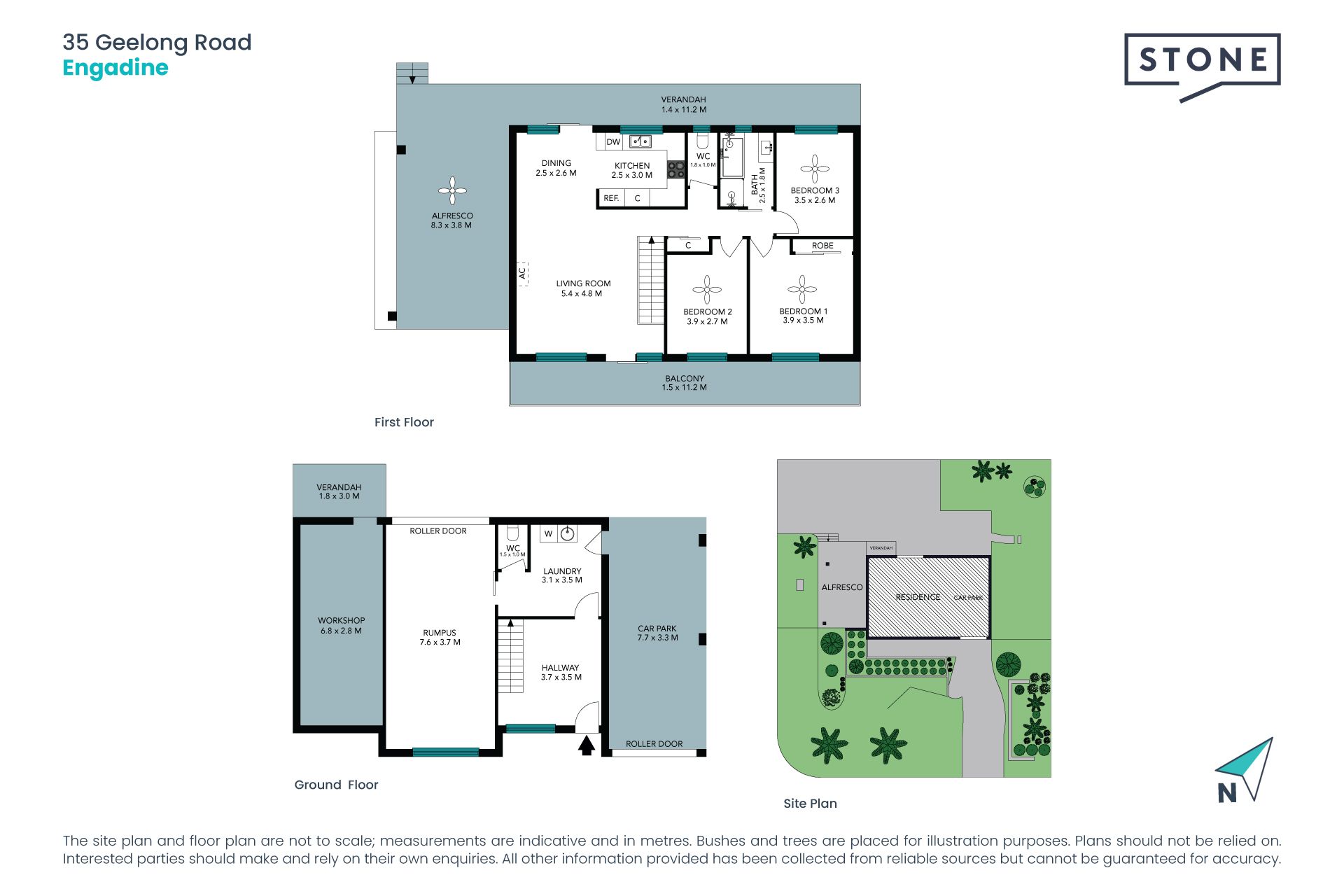 Generous corner block and relaxed family living