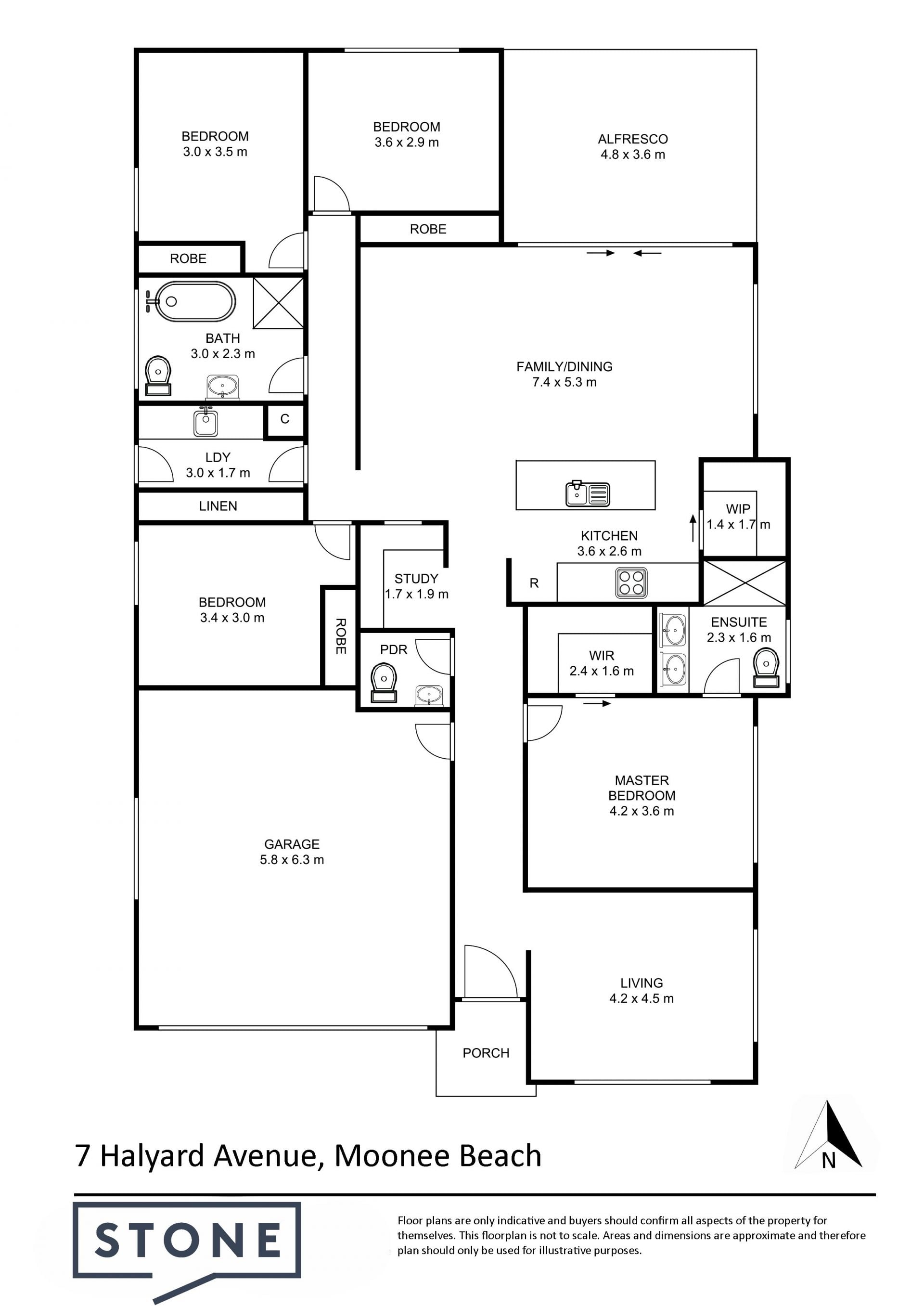 Family Retreat in Prime Moonee Beach Estate