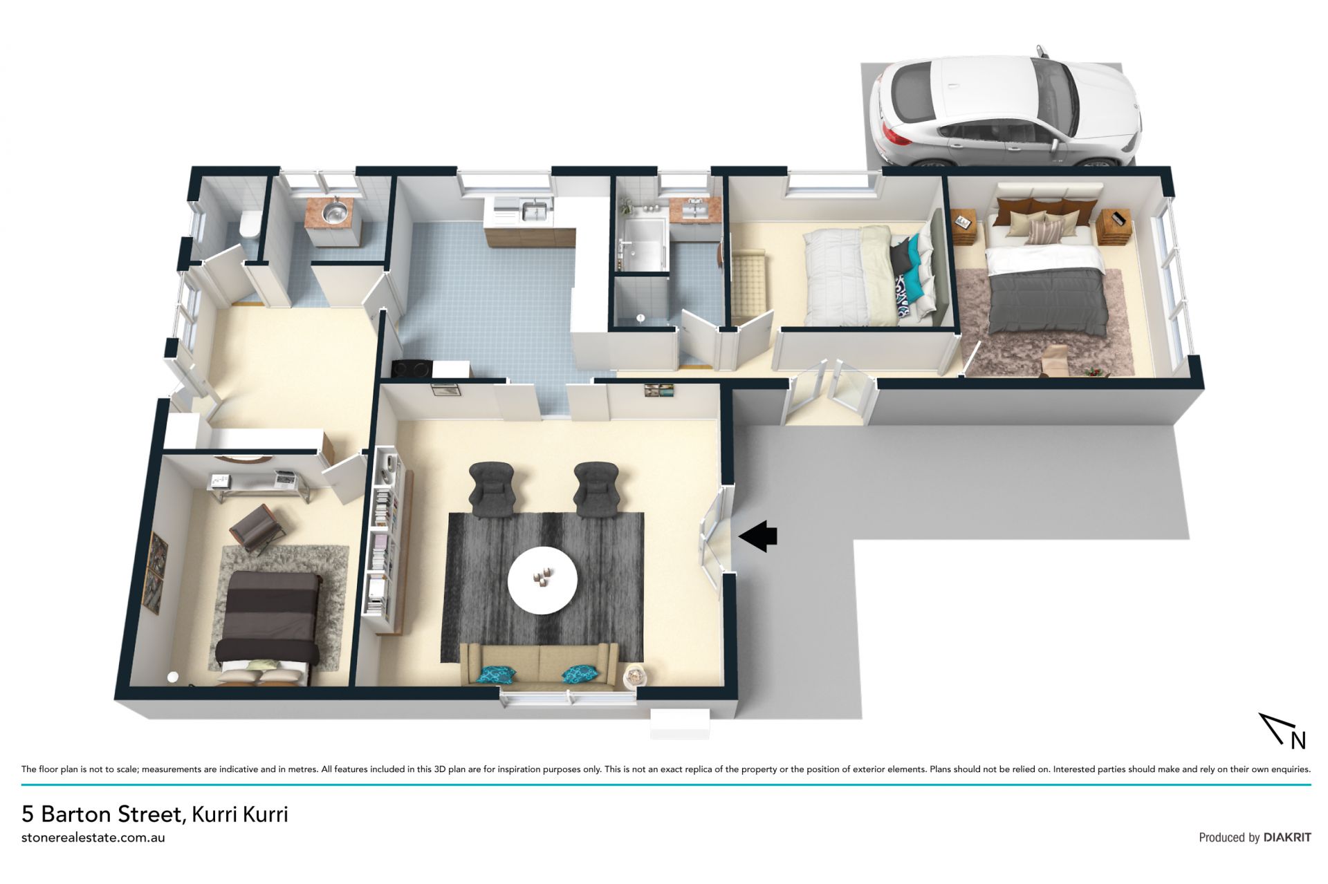 Kurri convenience! – 3 bedroom tidy cottage