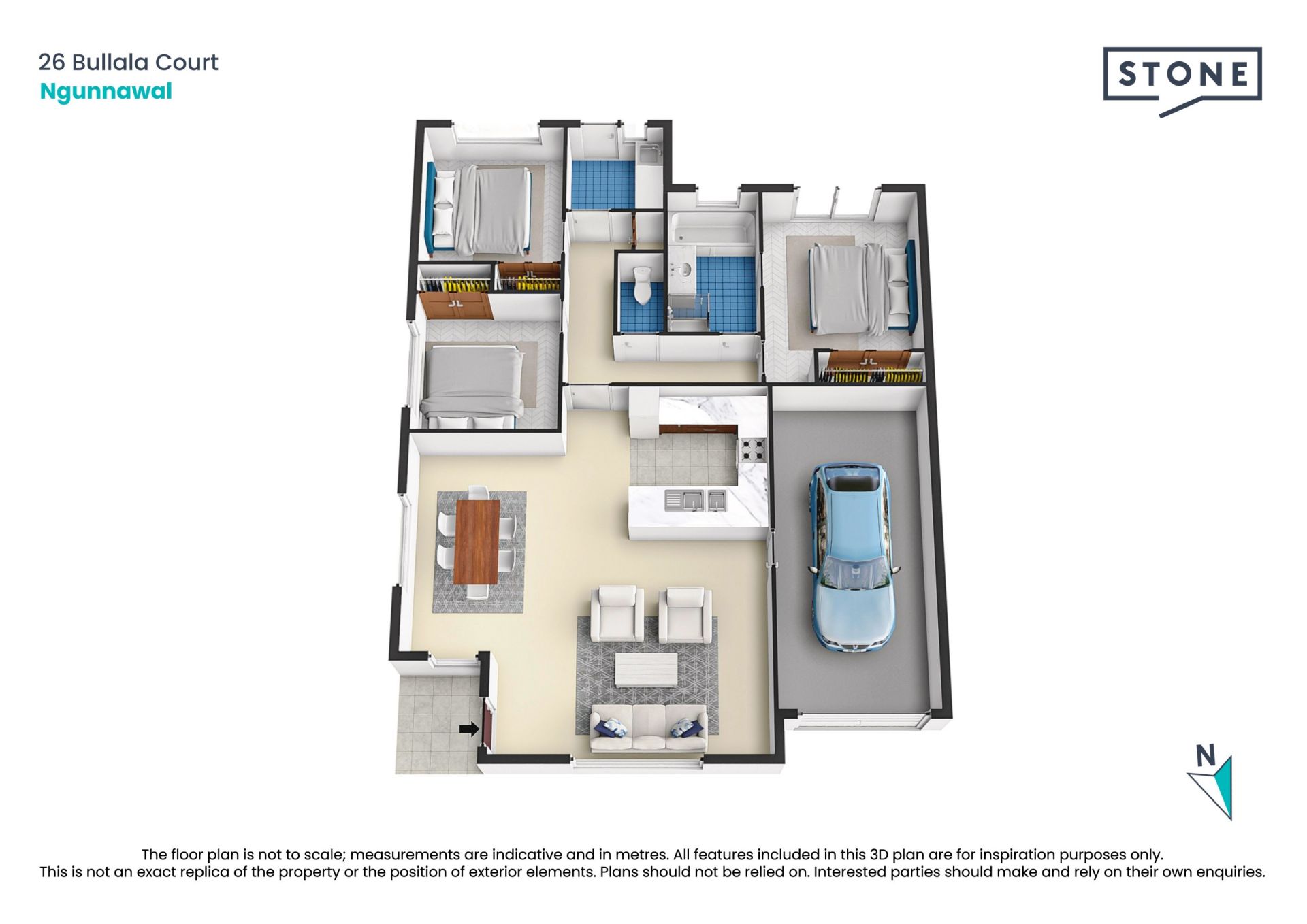 Updated, single level and ready to move in