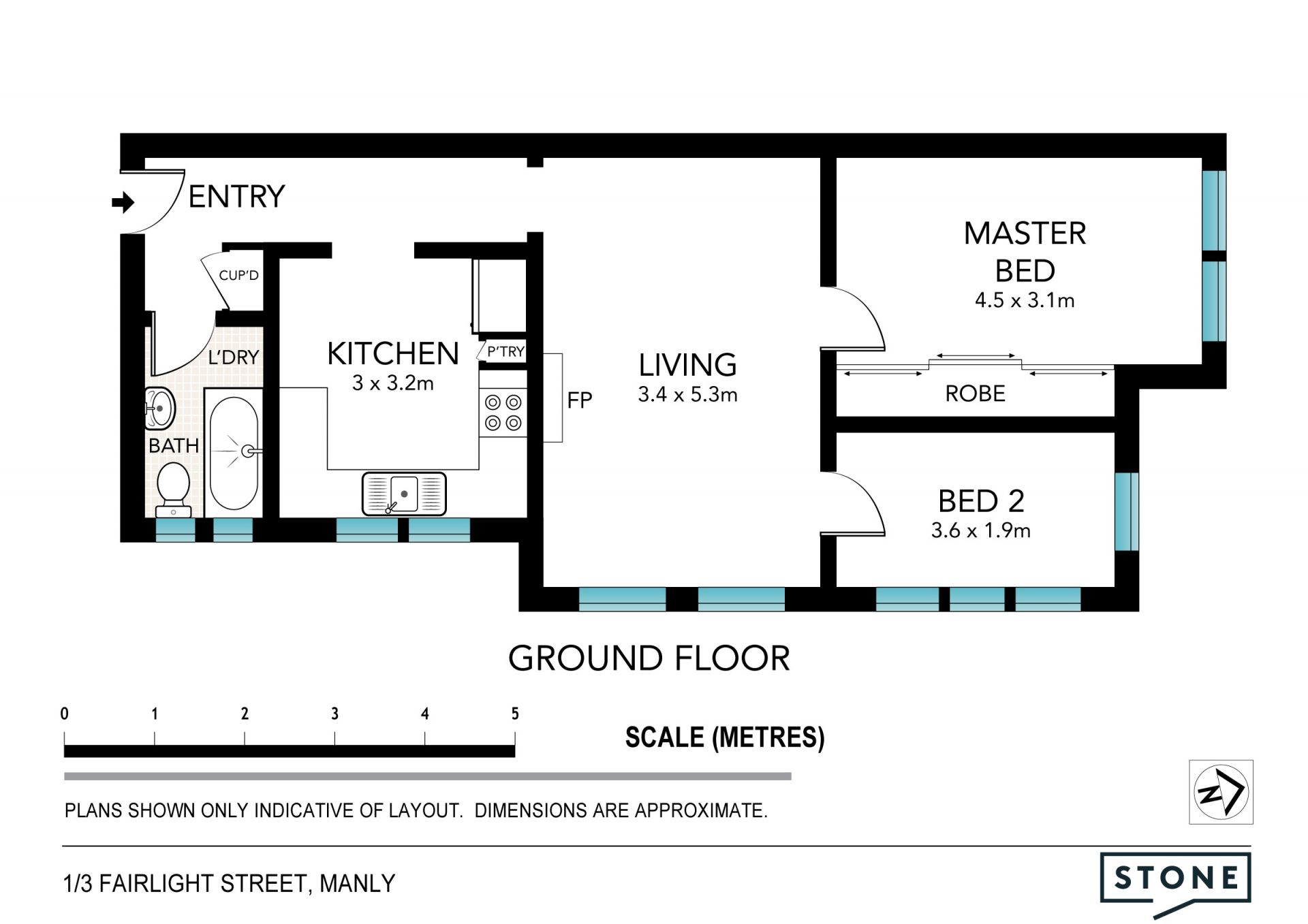 Art Deco lifestyle pad in prime harbourside address